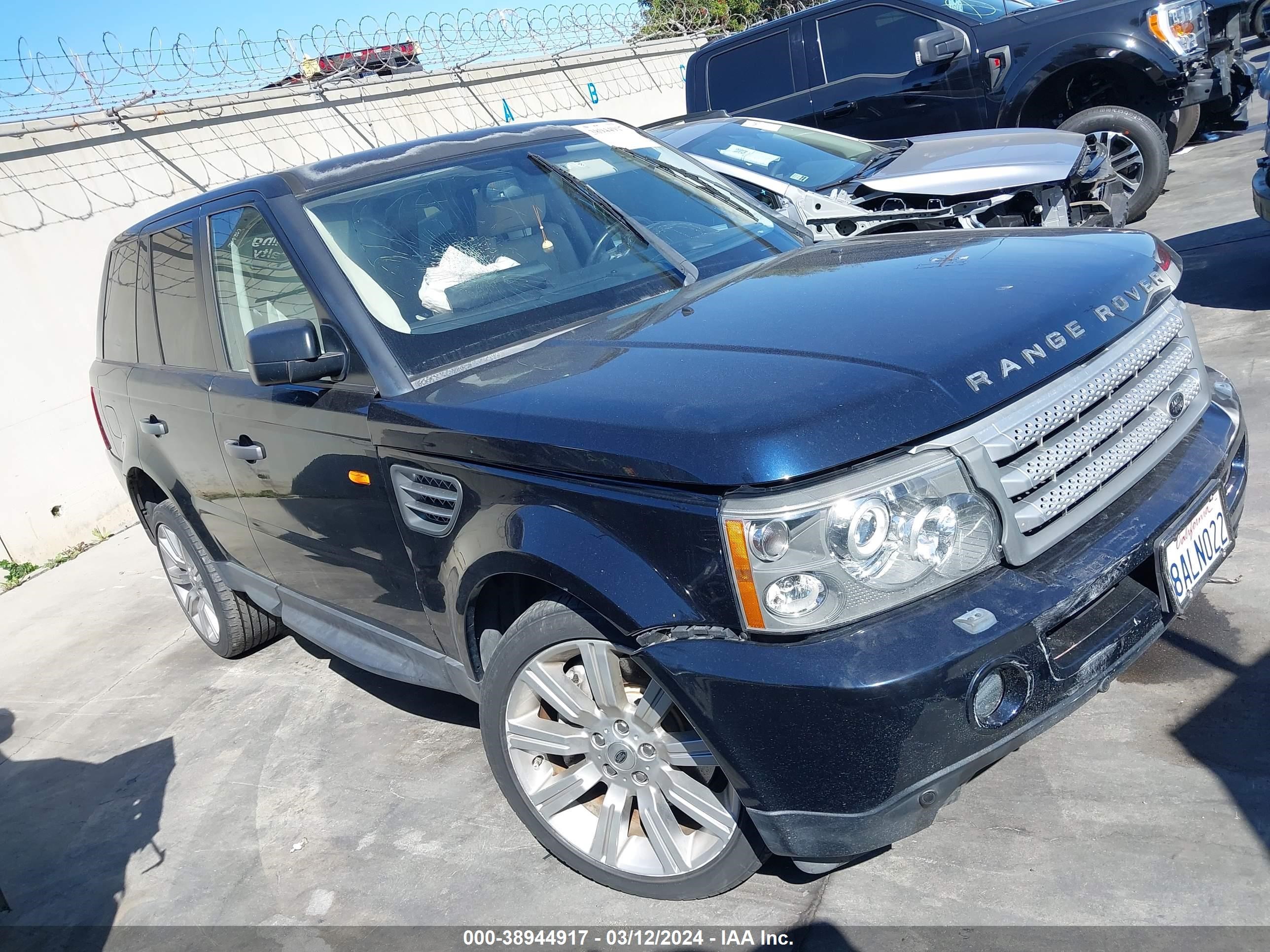 LAND ROVER RANGE ROVER SPORT 2008 salsh23478a186324