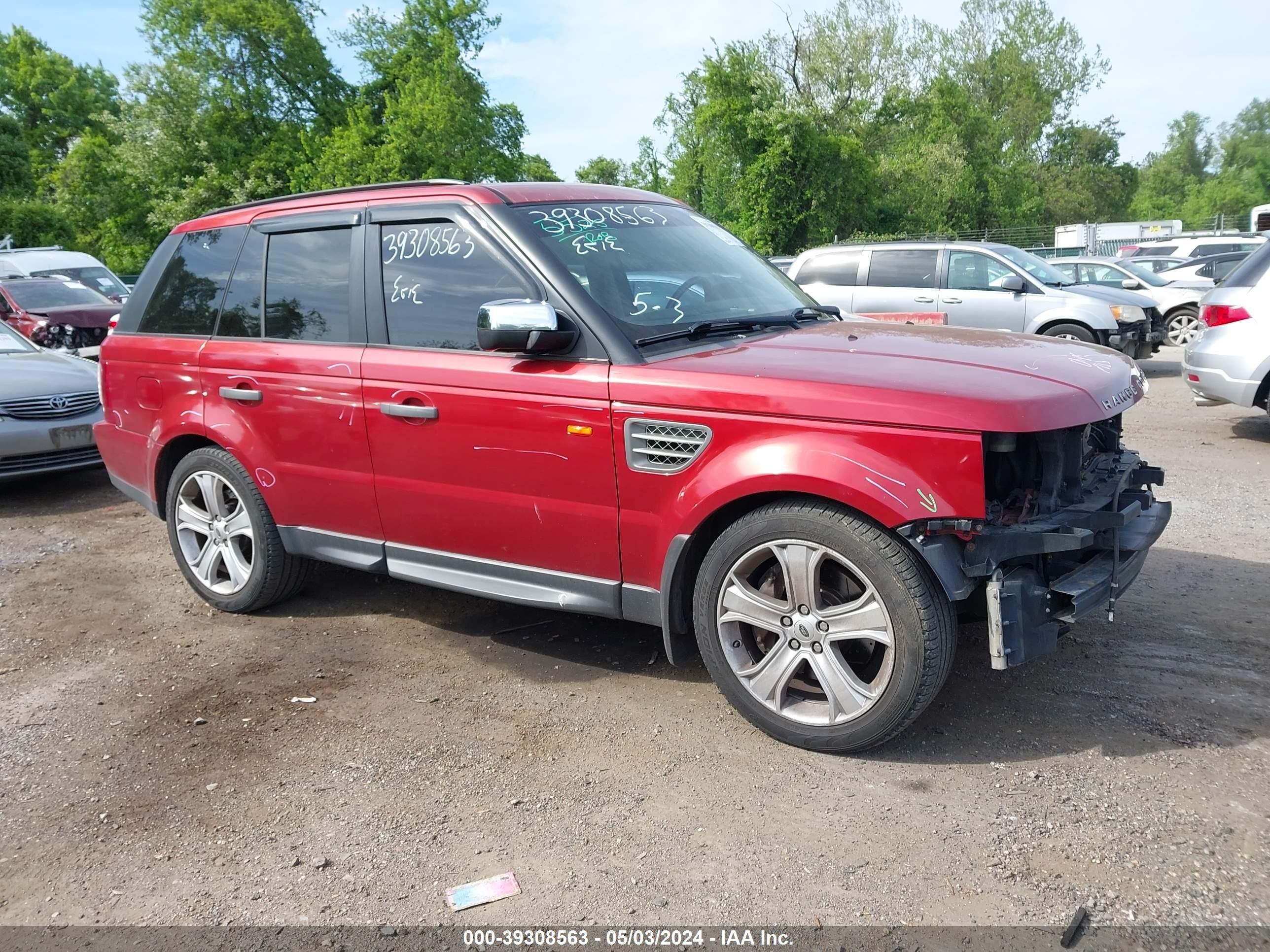 LAND-ROVER RANGE ROVER SPORT 2007 salsh23497a117147