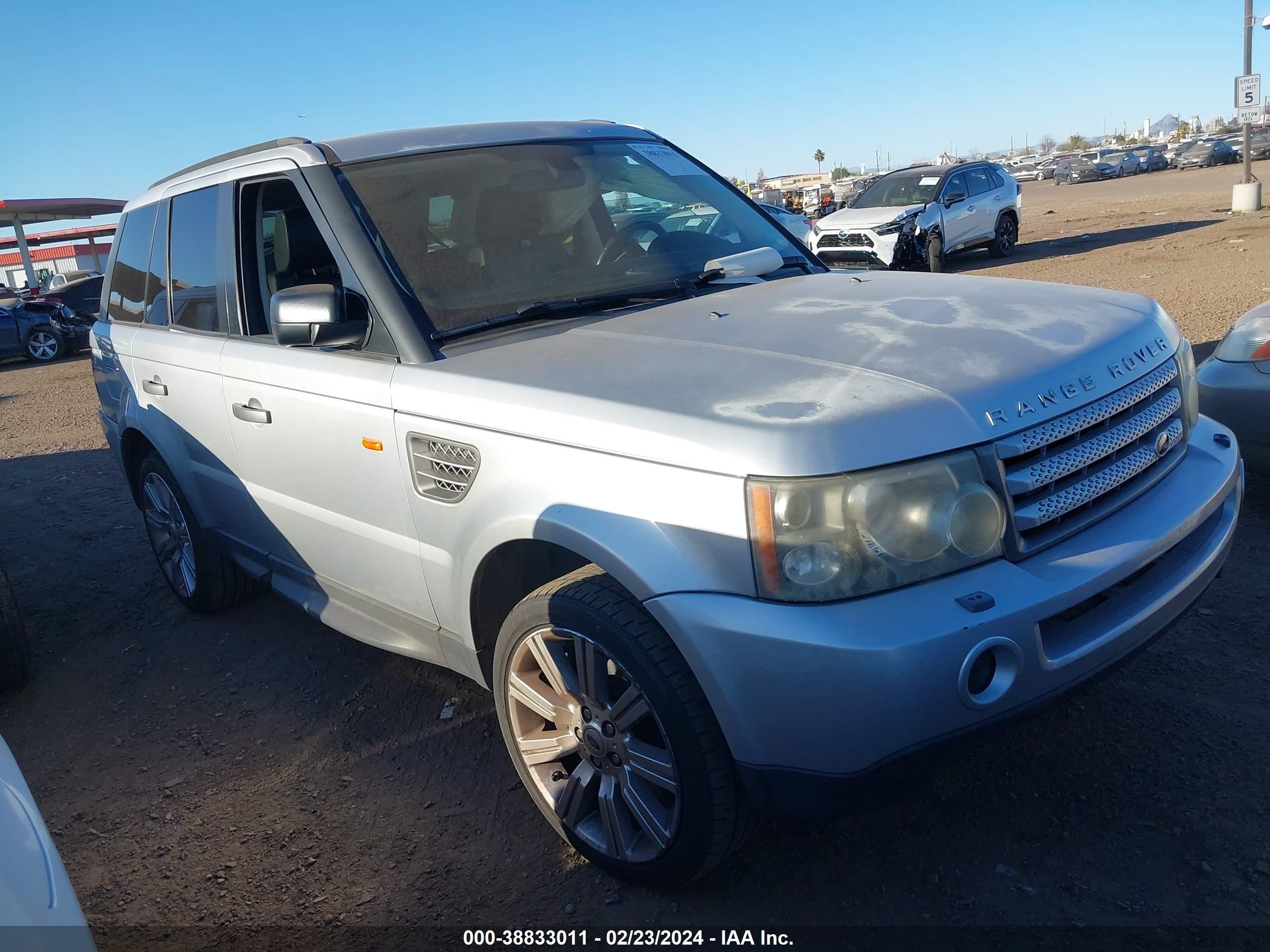 LAND ROVER RANGE ROVER SPORT 2008 salsh234x8a147582