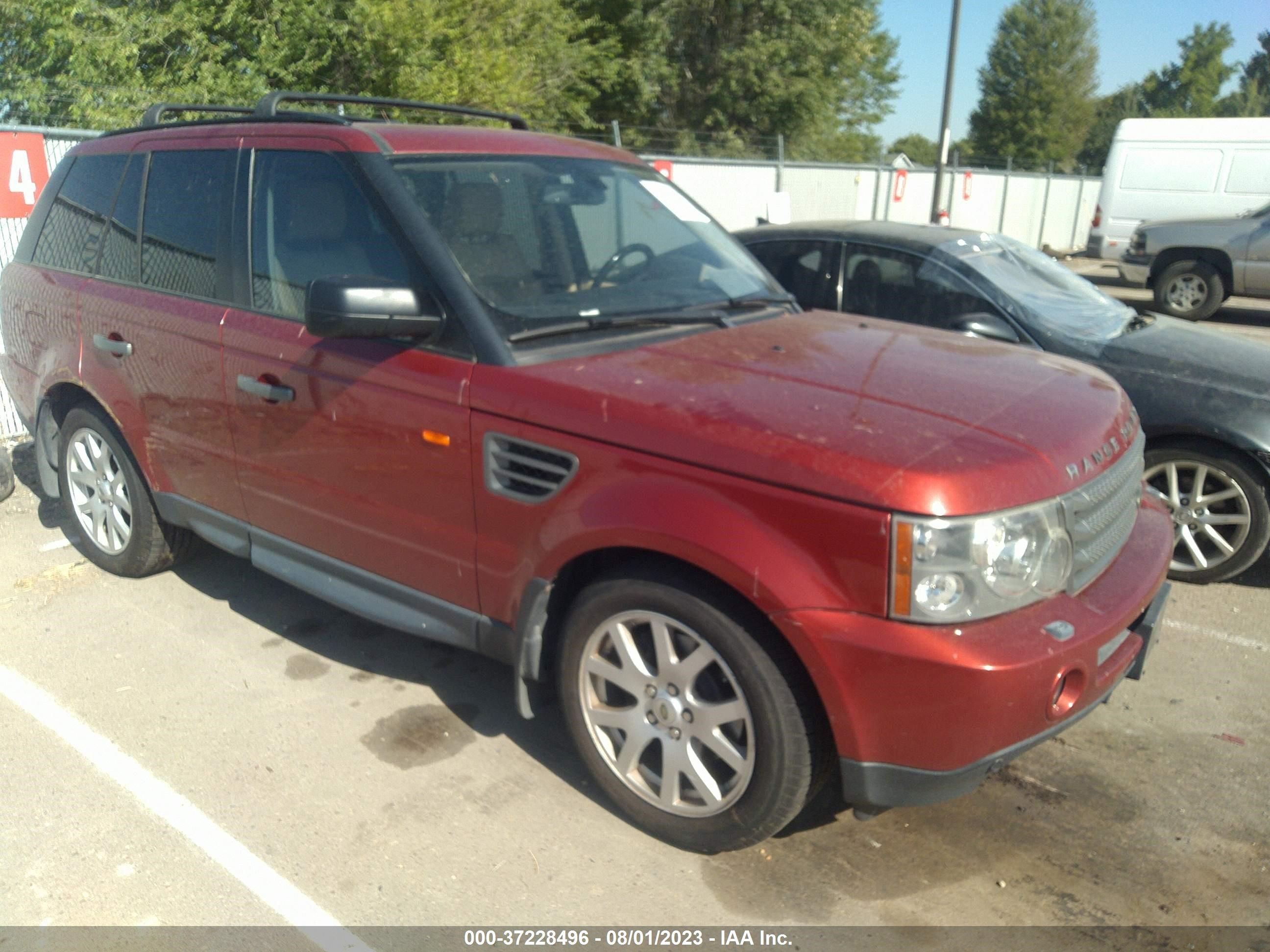 LAND ROVER RANGE ROVER SPORT 2008 salsk25408a120650