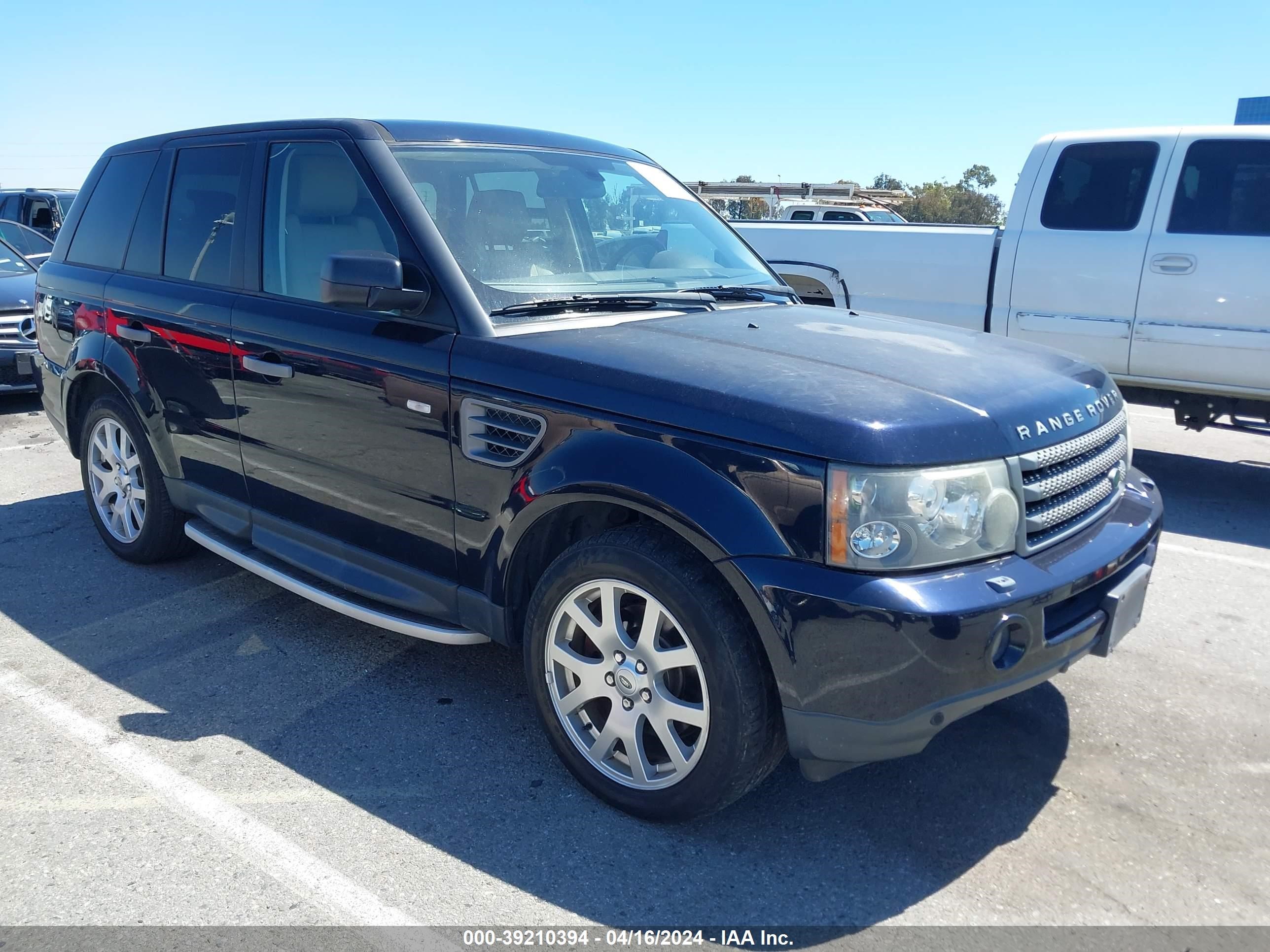 LAND ROVER RANGE ROVER SPORT 2009 salsk25419a208205