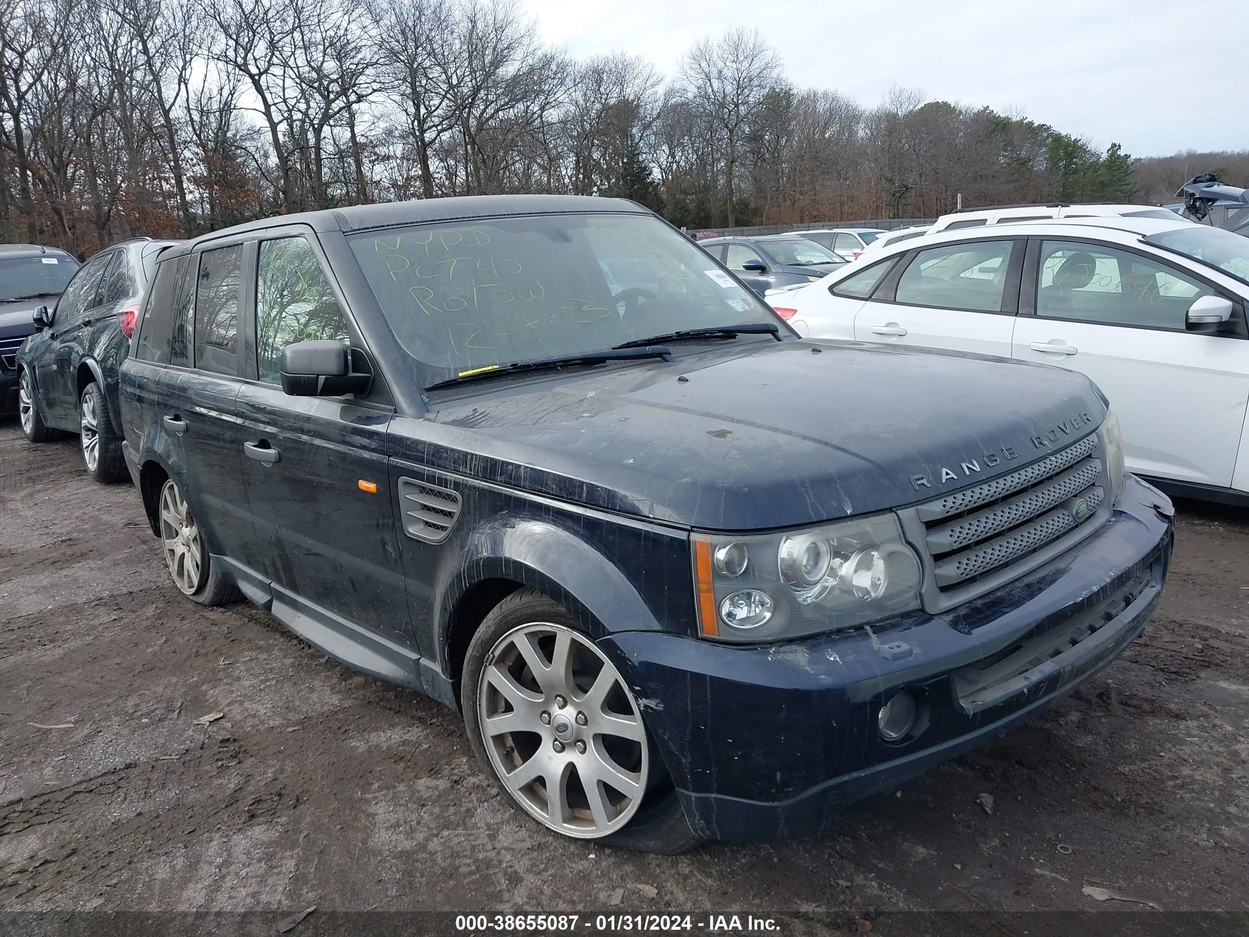 LAND ROVER RANGE ROVER SPORT 2008 salsk25438a144554