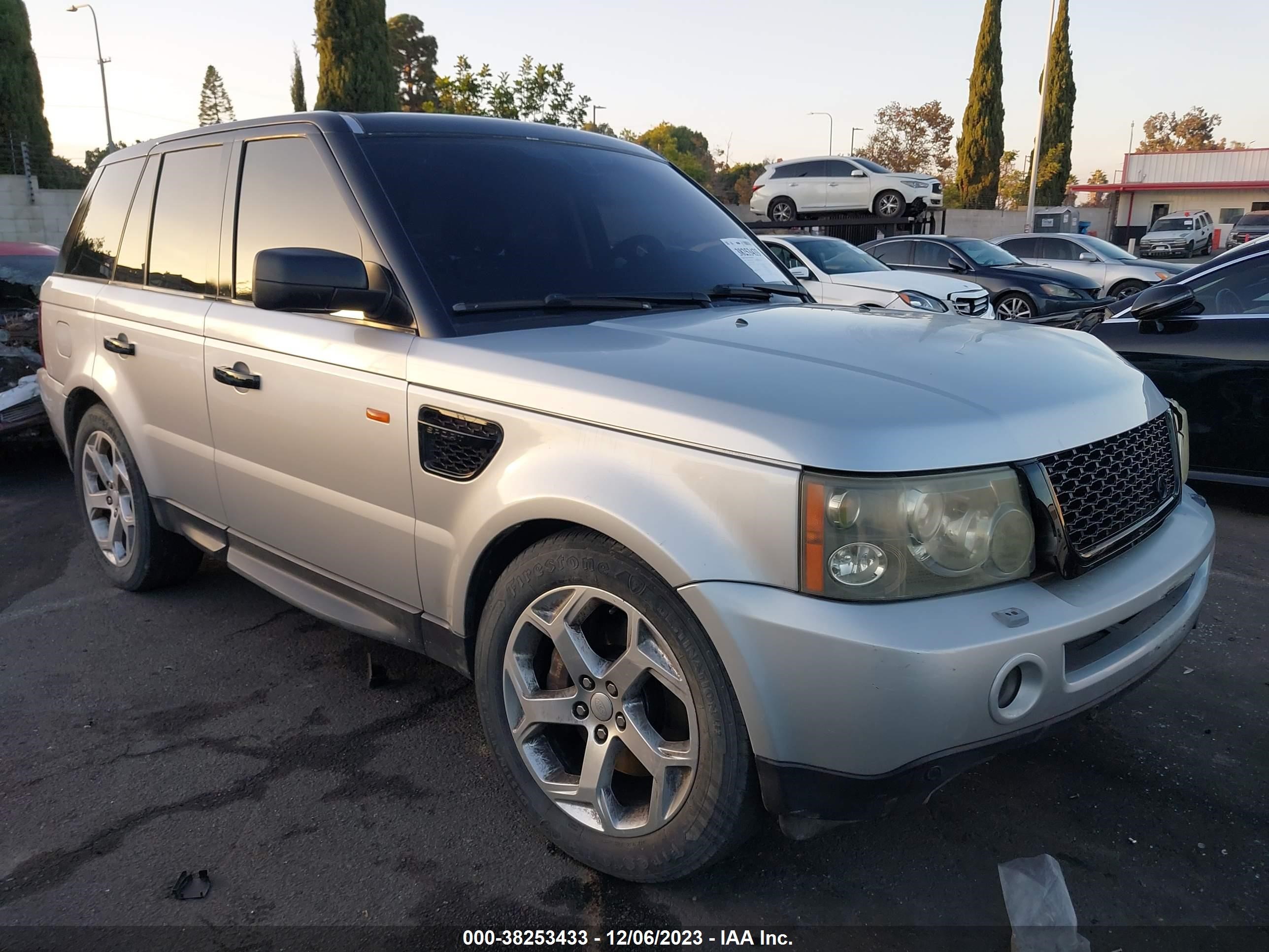 LAND ROVER RANGE ROVER SPORT 2007 salsk25467a109120