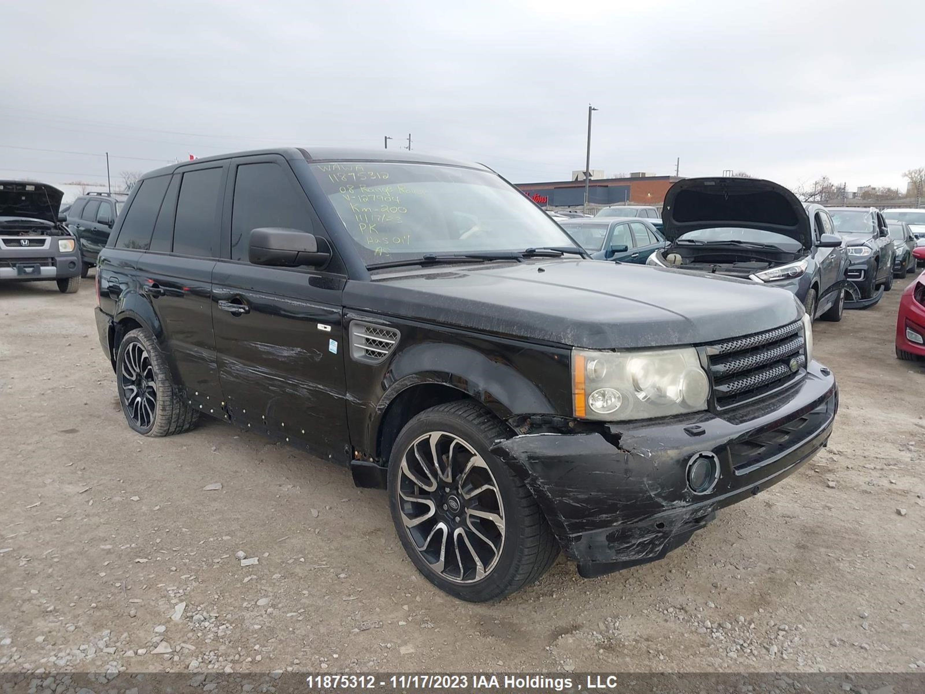 LAND-ROVER RANGE ROVER SPORT 2008 salsk25478a127904