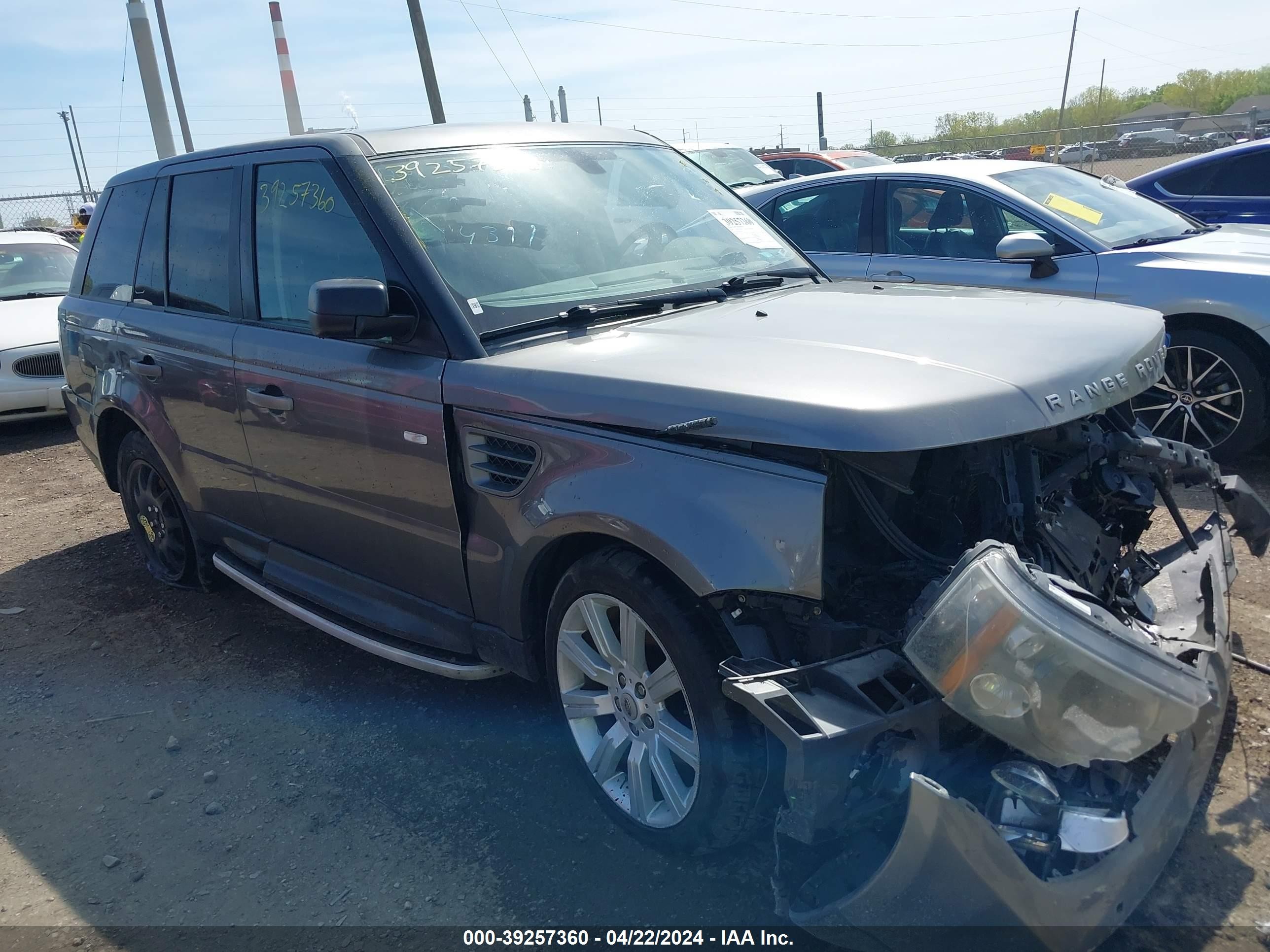 LAND ROVER RANGE ROVER SPORT 2009 salsk25489a214311