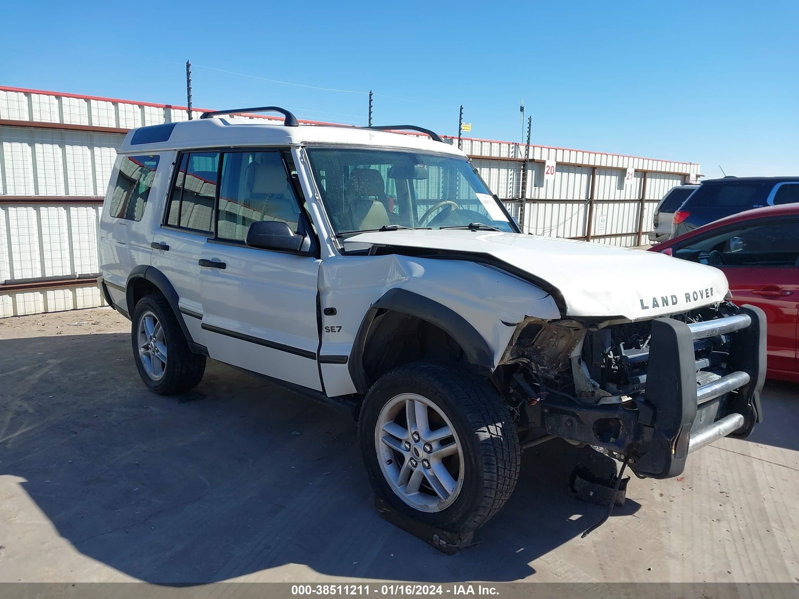 LAND ROVER DISCOVERY 2003 saltw16463a790357