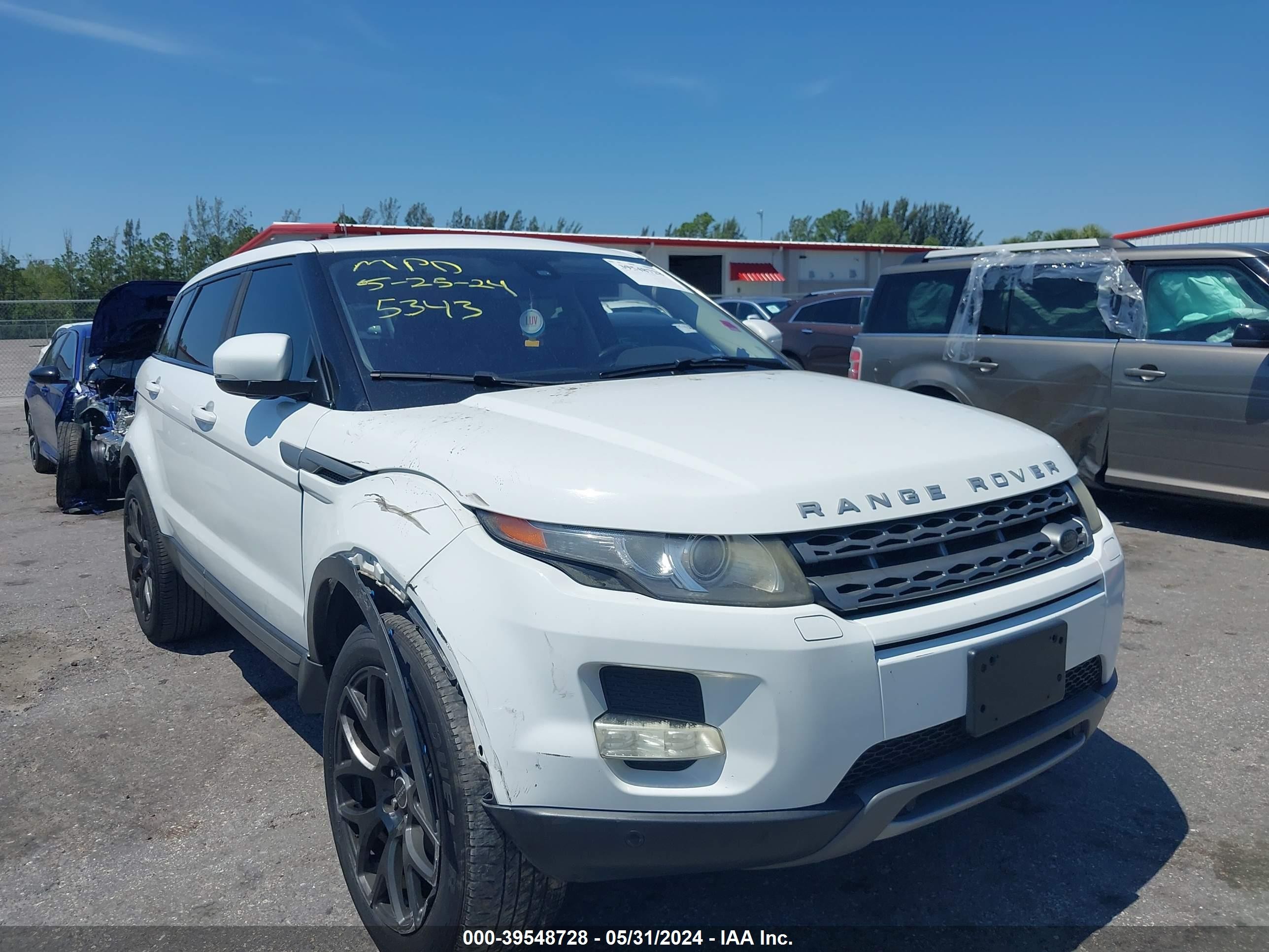 LAND ROVER RANGE ROVER EVOQUE 2013 salvp2bg0dh805343