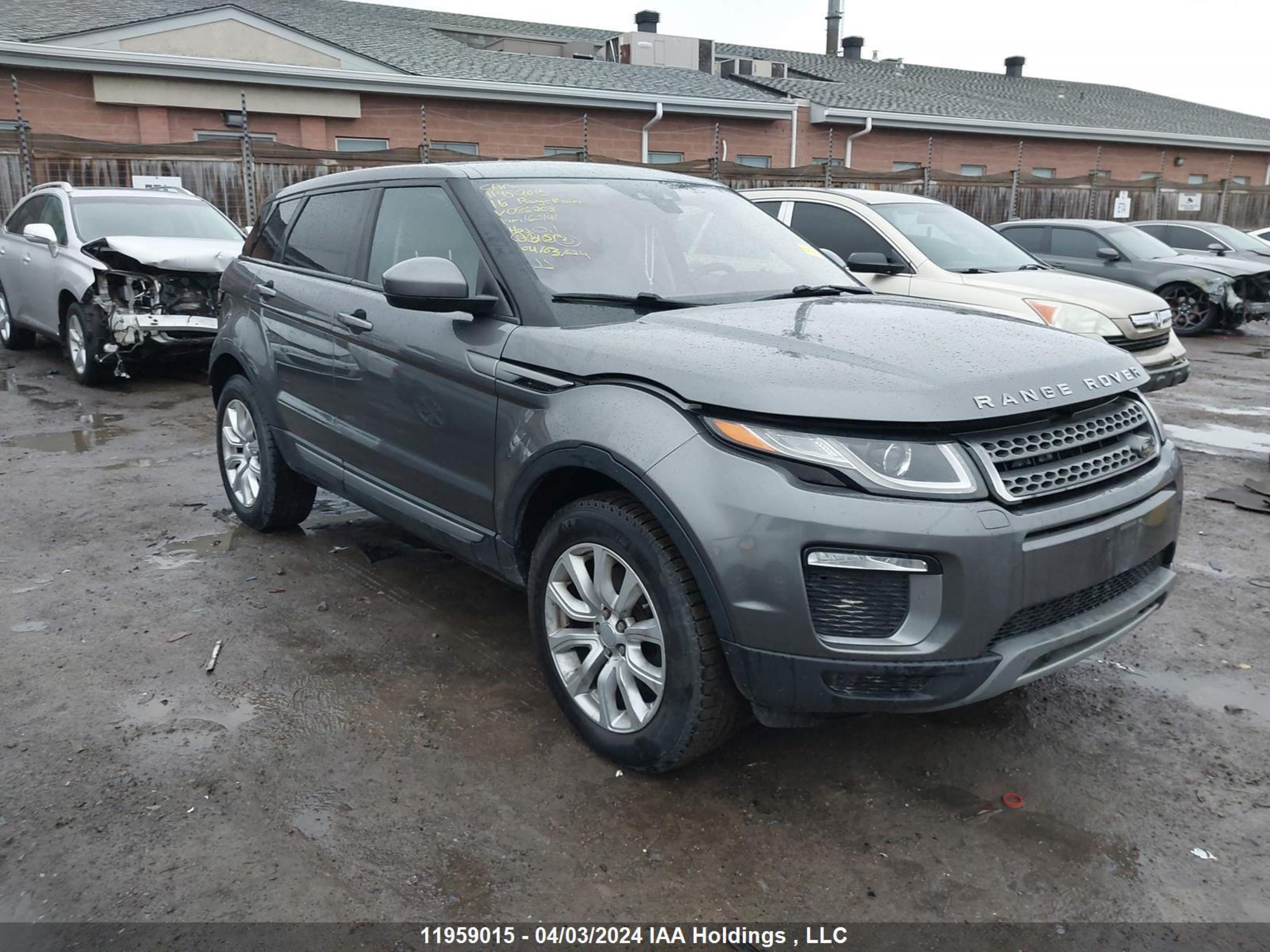 LAND ROVER RANGE ROVER EVOQUE 2016 salvp2bg7gh086208