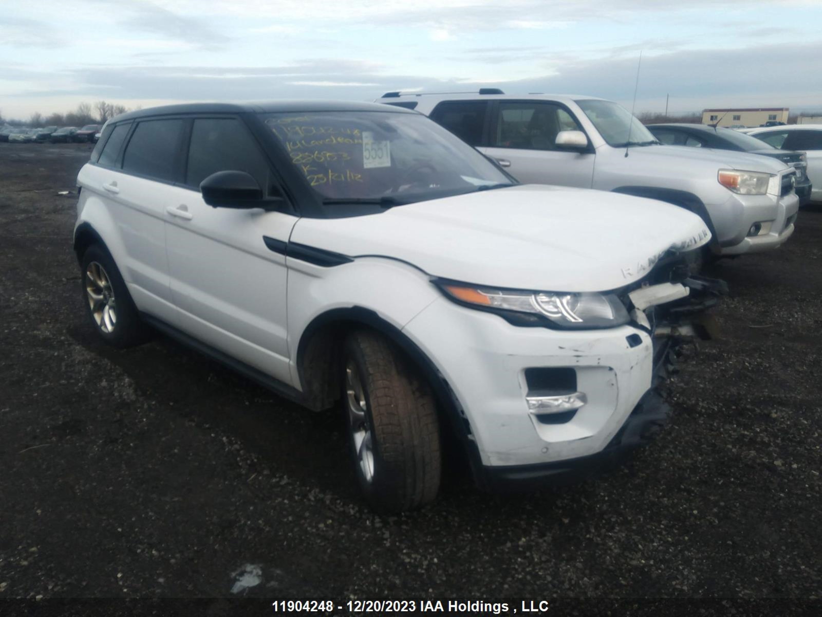 LAND-ROVER RANGE ROVER EVOQUE 2014 salvt2bg7eh886953