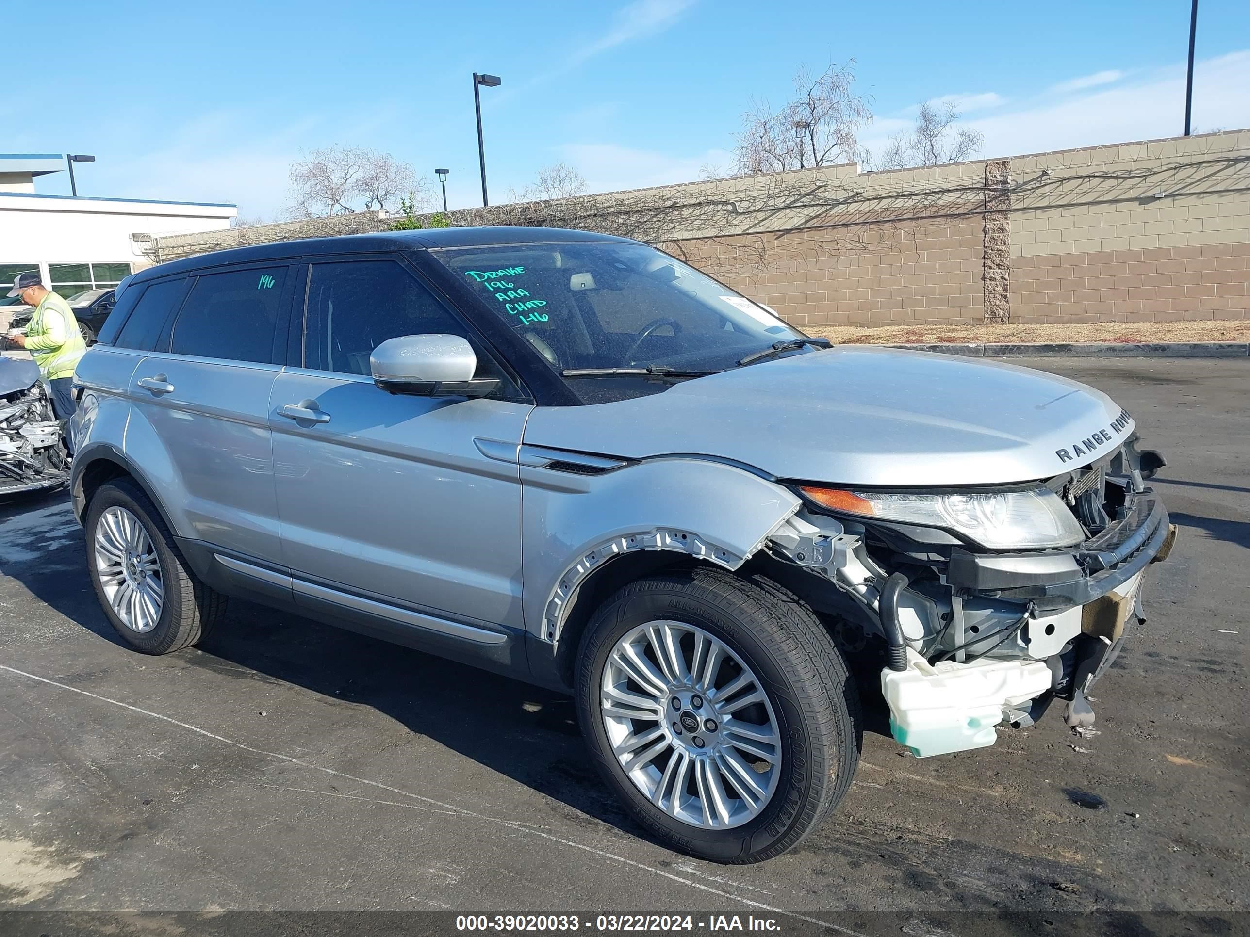 LAND ROVER RANGE ROVER EVOQUE 2013 salvv2bg2dh755471