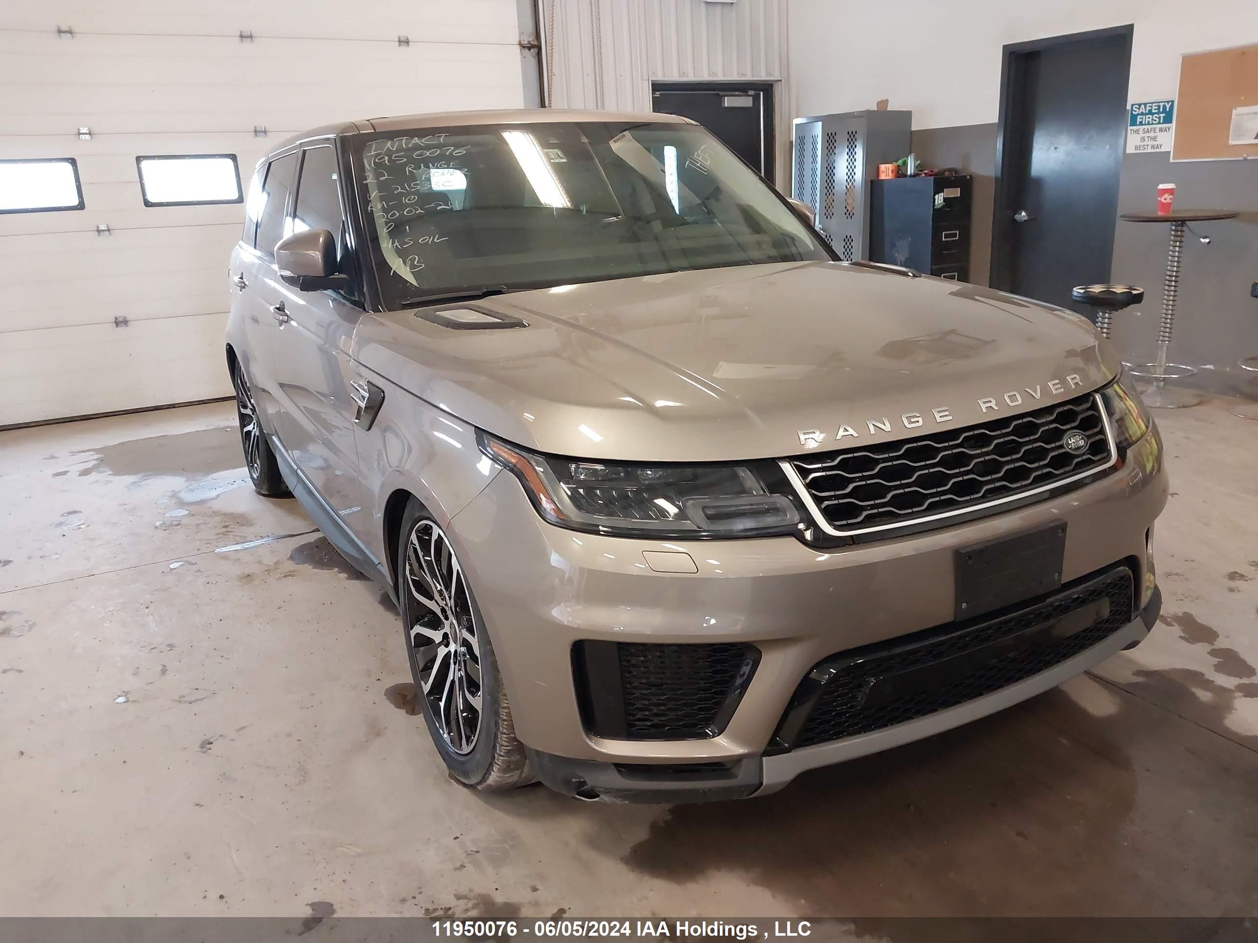 LAND-ROVER RANGE ROVER SPORT 2022 salwg2su4na215330