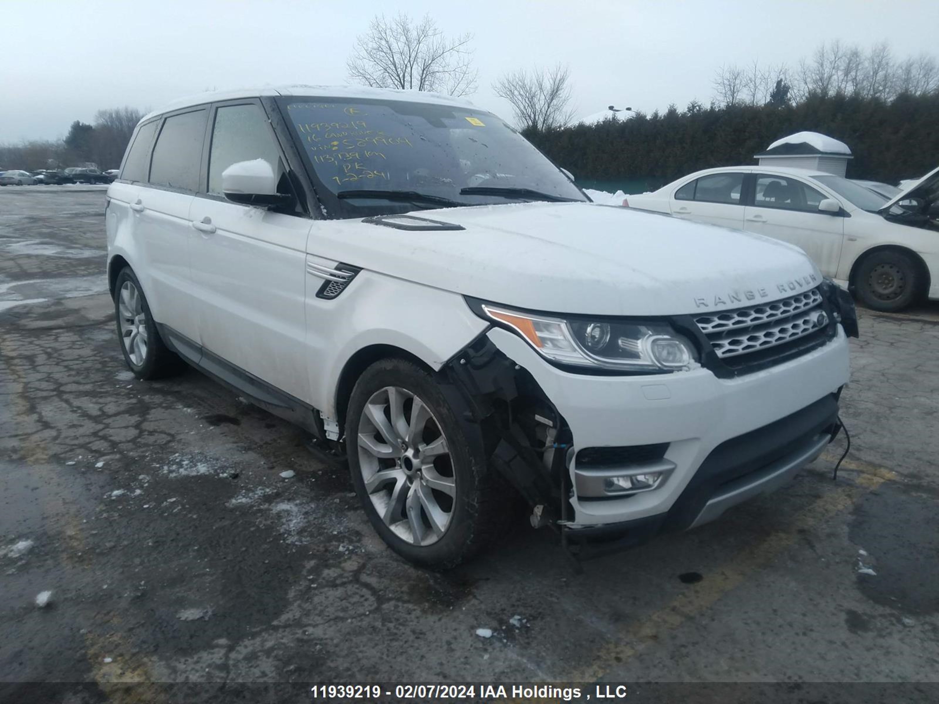 LAND-ROVER RANGE ROVER SPORT 2016 salwr2kf2ga589904