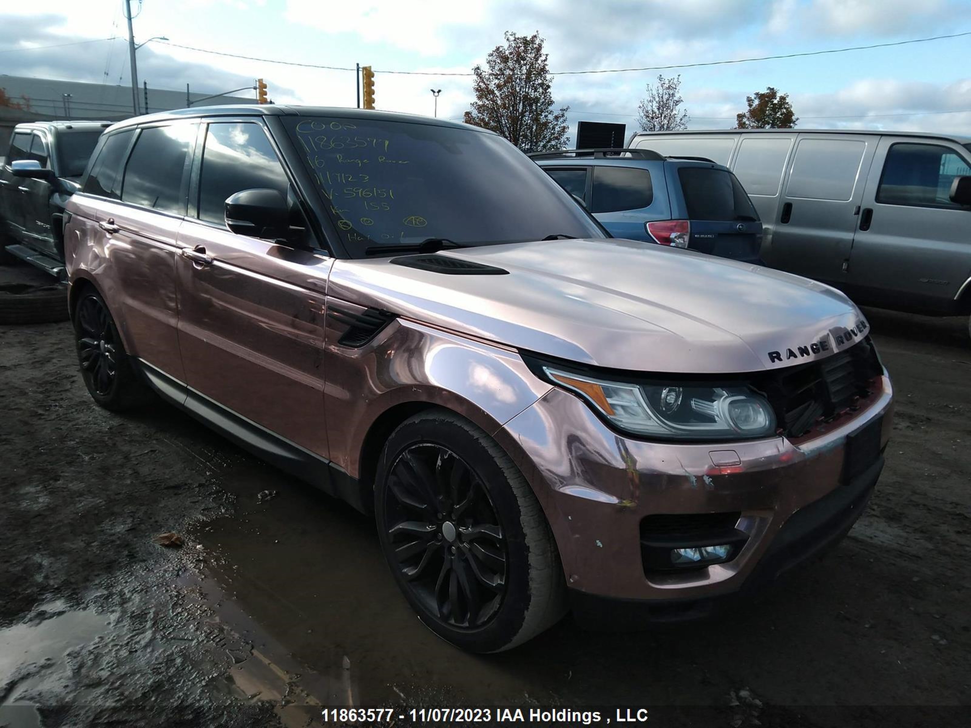 LAND ROVER RANGE ROVER SPORT 2016 salwr2kf3ga596151