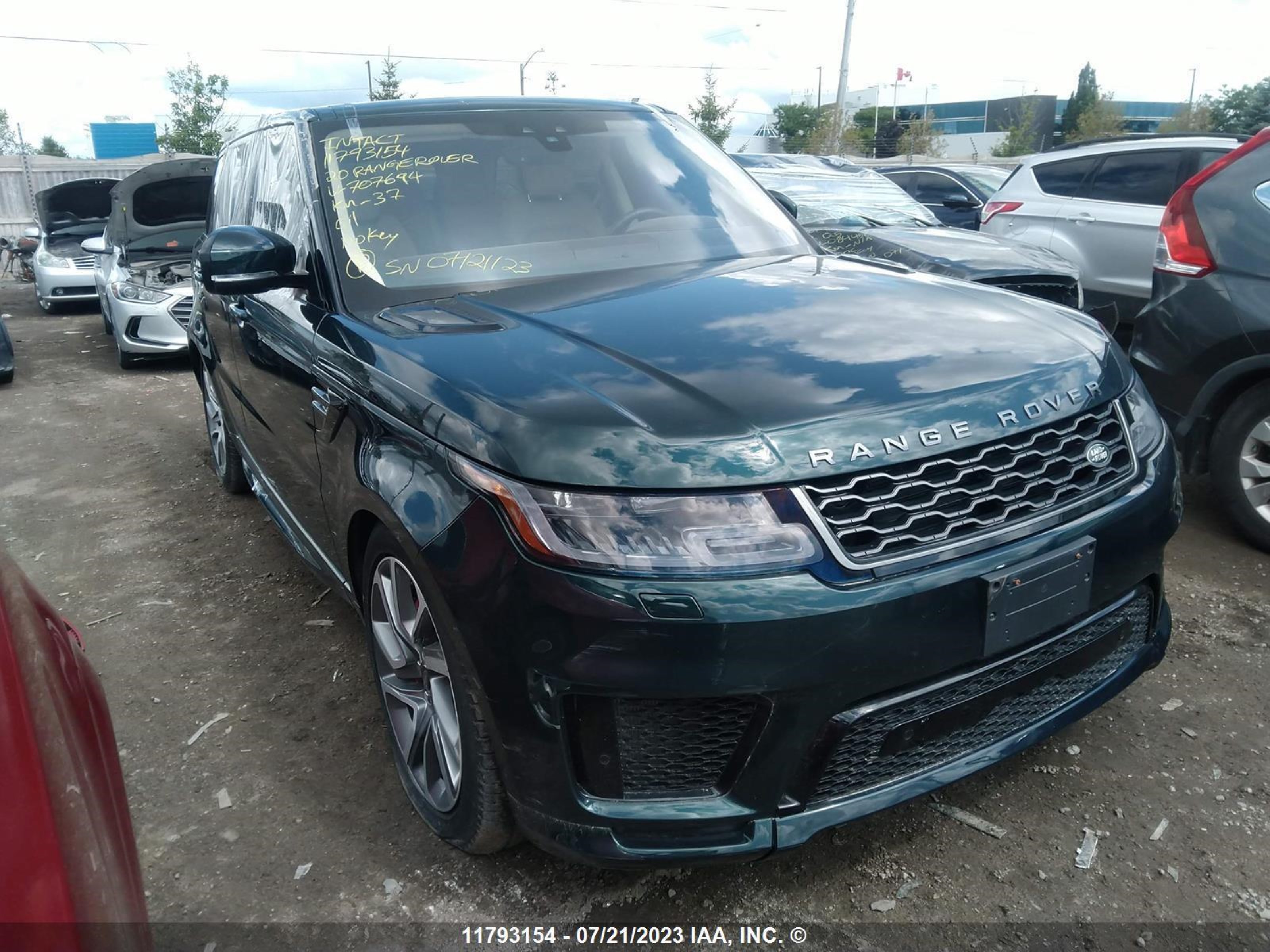 LAND ROVER RANGE ROVER 2020 salwr2se4la707694