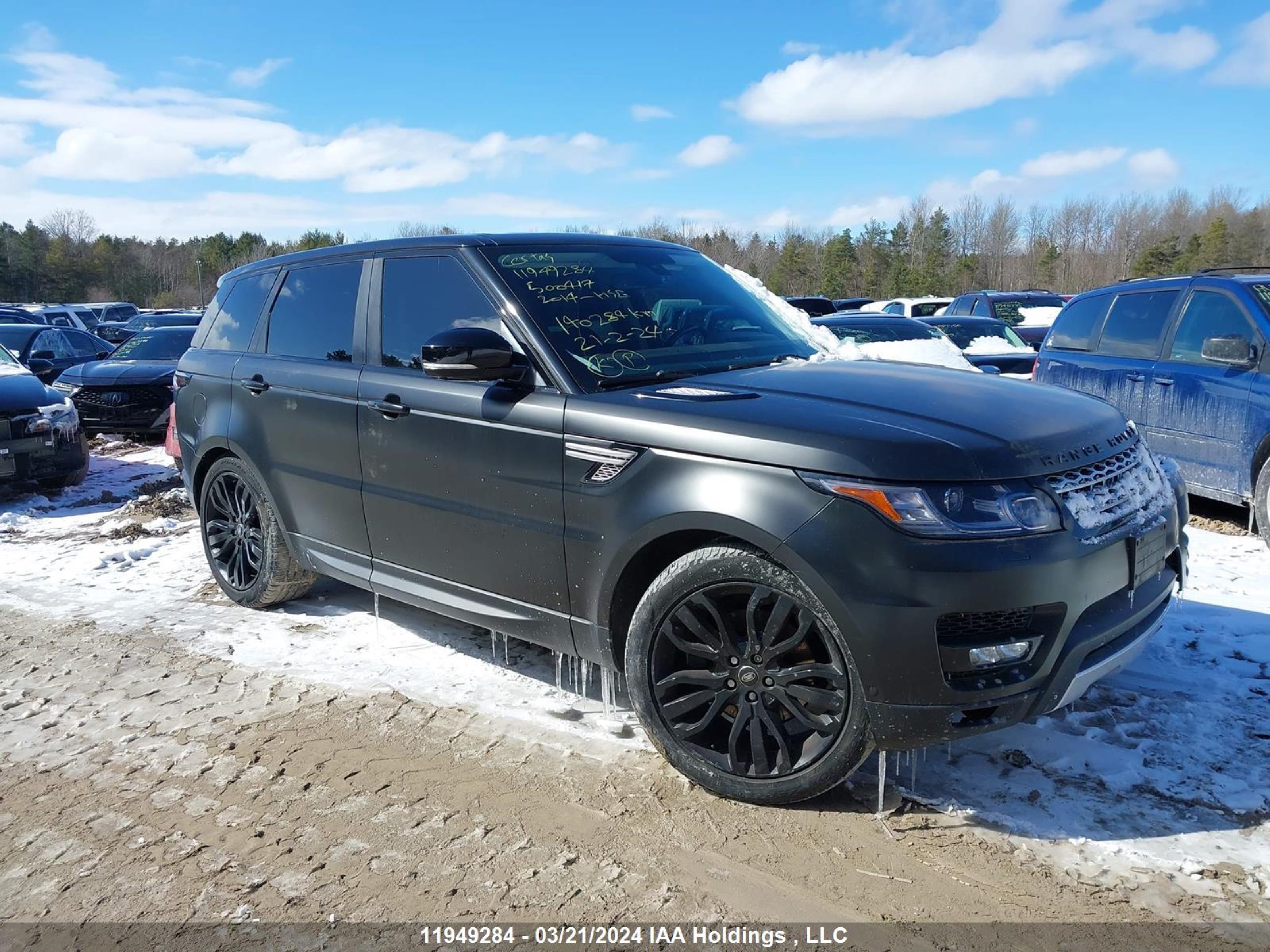 LAND ROVER RANGE ROVER SPORT 2014 salwr2wf9ea500417