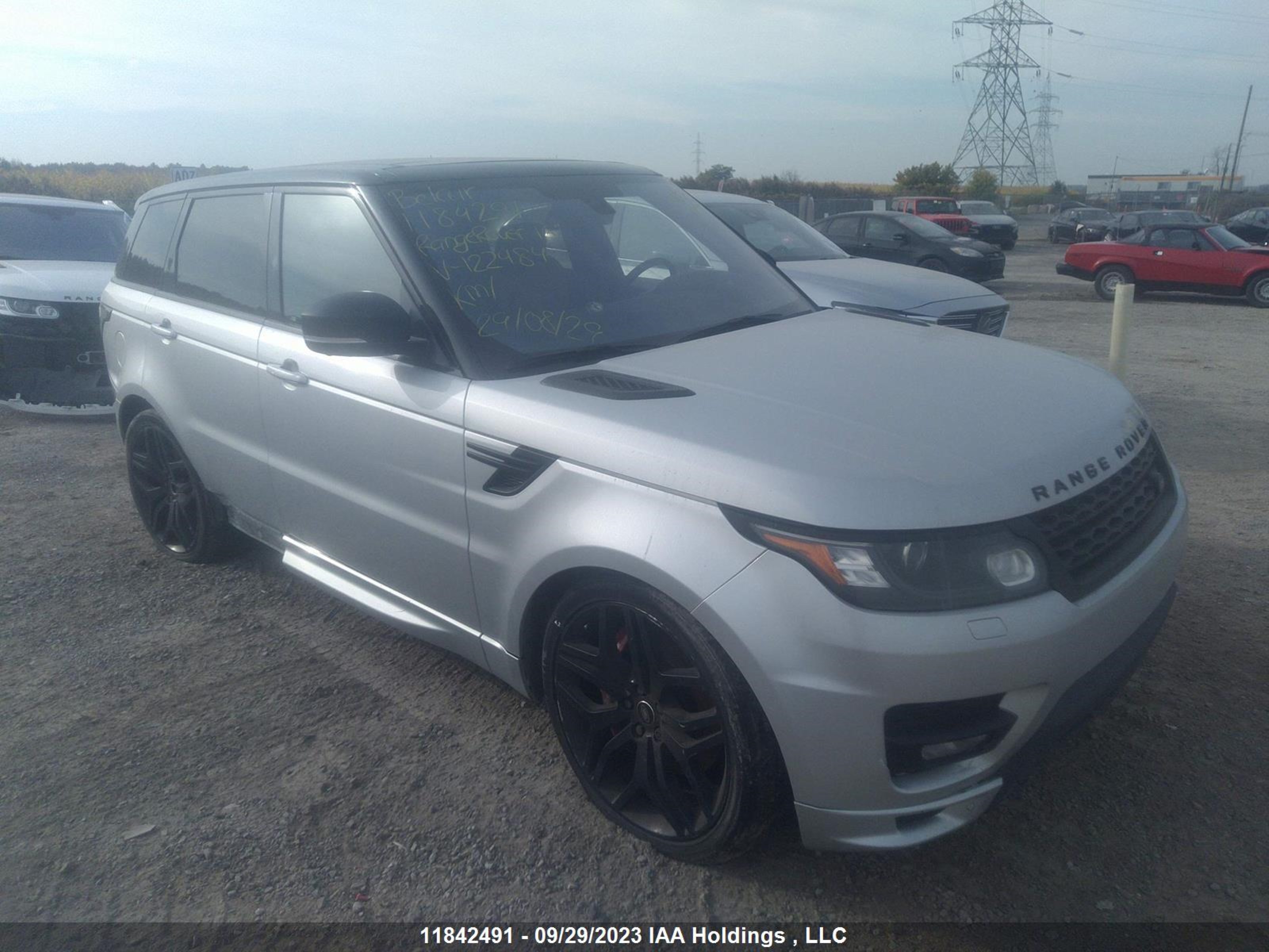 LAND ROVER RANGE ROVER SPORT 2016 salwv2ef7ga122484