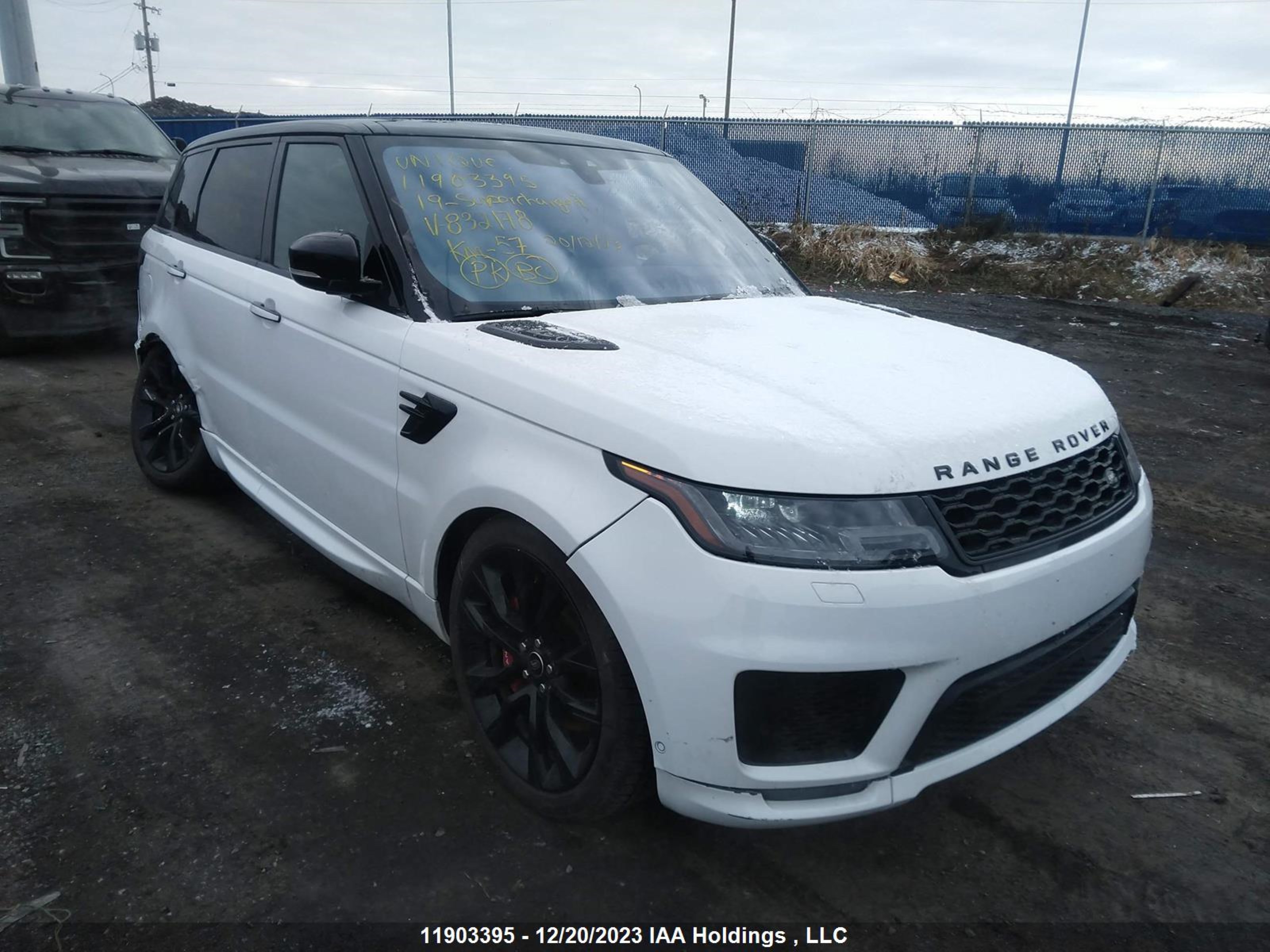 LAND ROVER RANGE ROVER SPORT 2019 salwv2re8ka832178