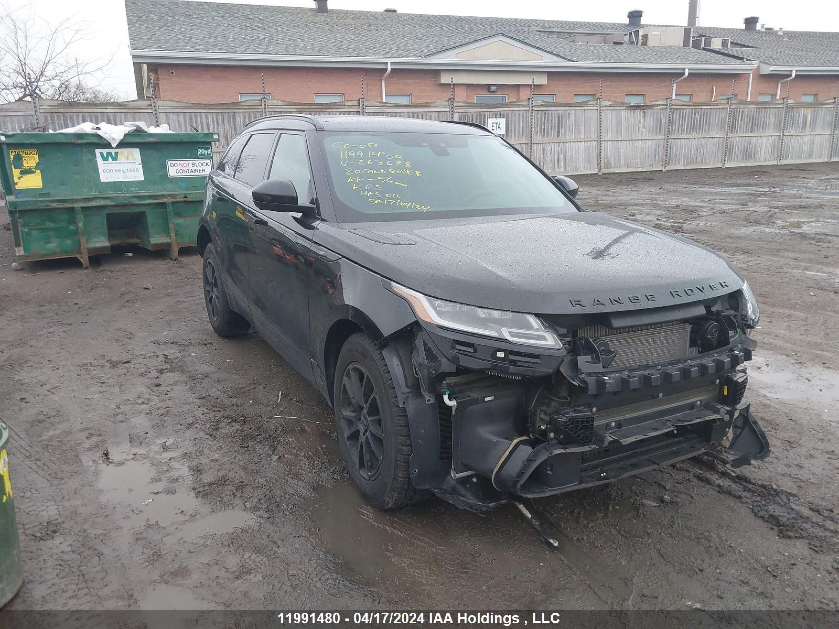 LAND-ROVER RANGE ROVER VELAR 2020 salyk2fx0la263688