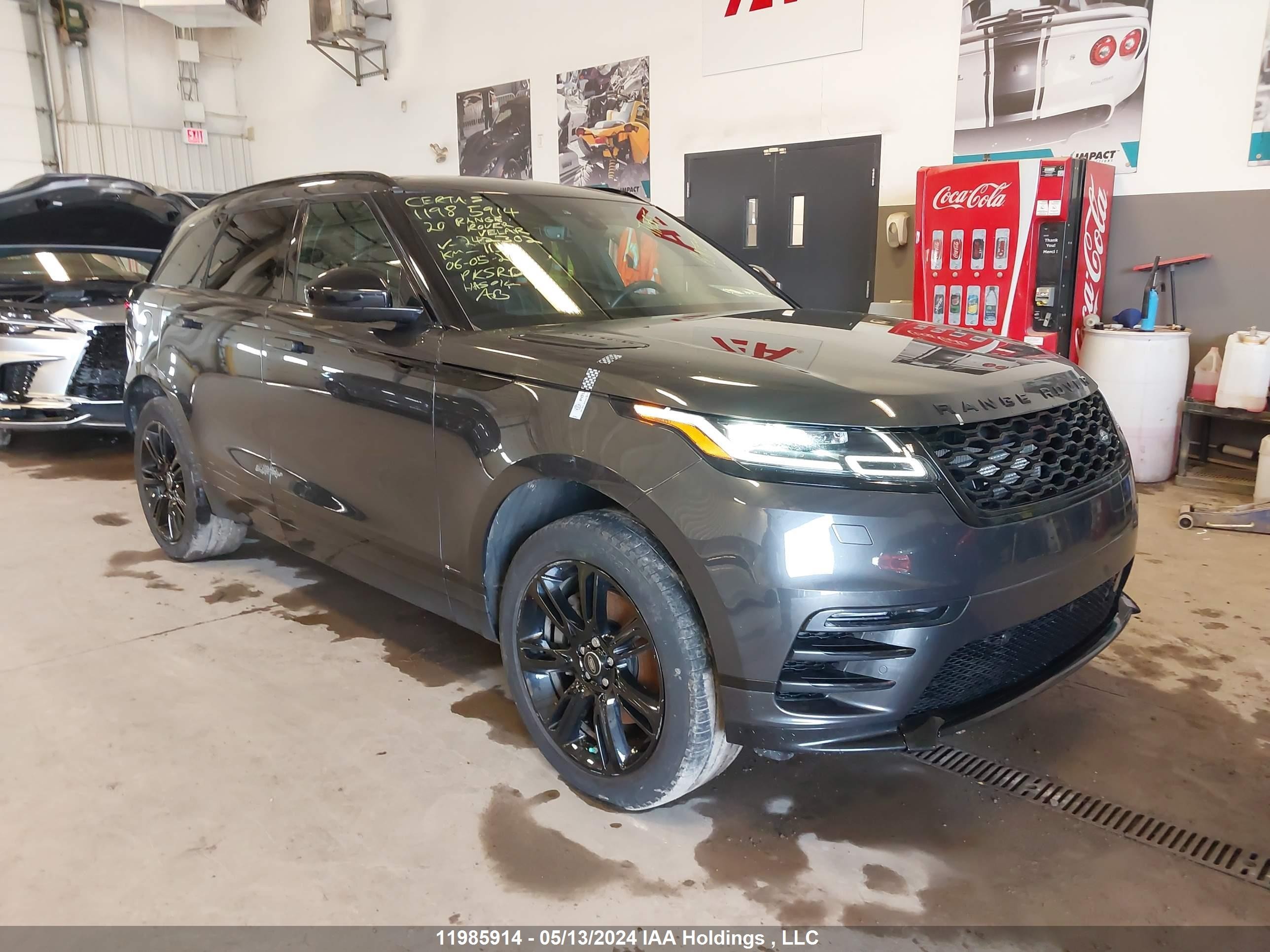 LAND ROVER RANGE ROVER VELAR 2020 salyk2fx1la242302