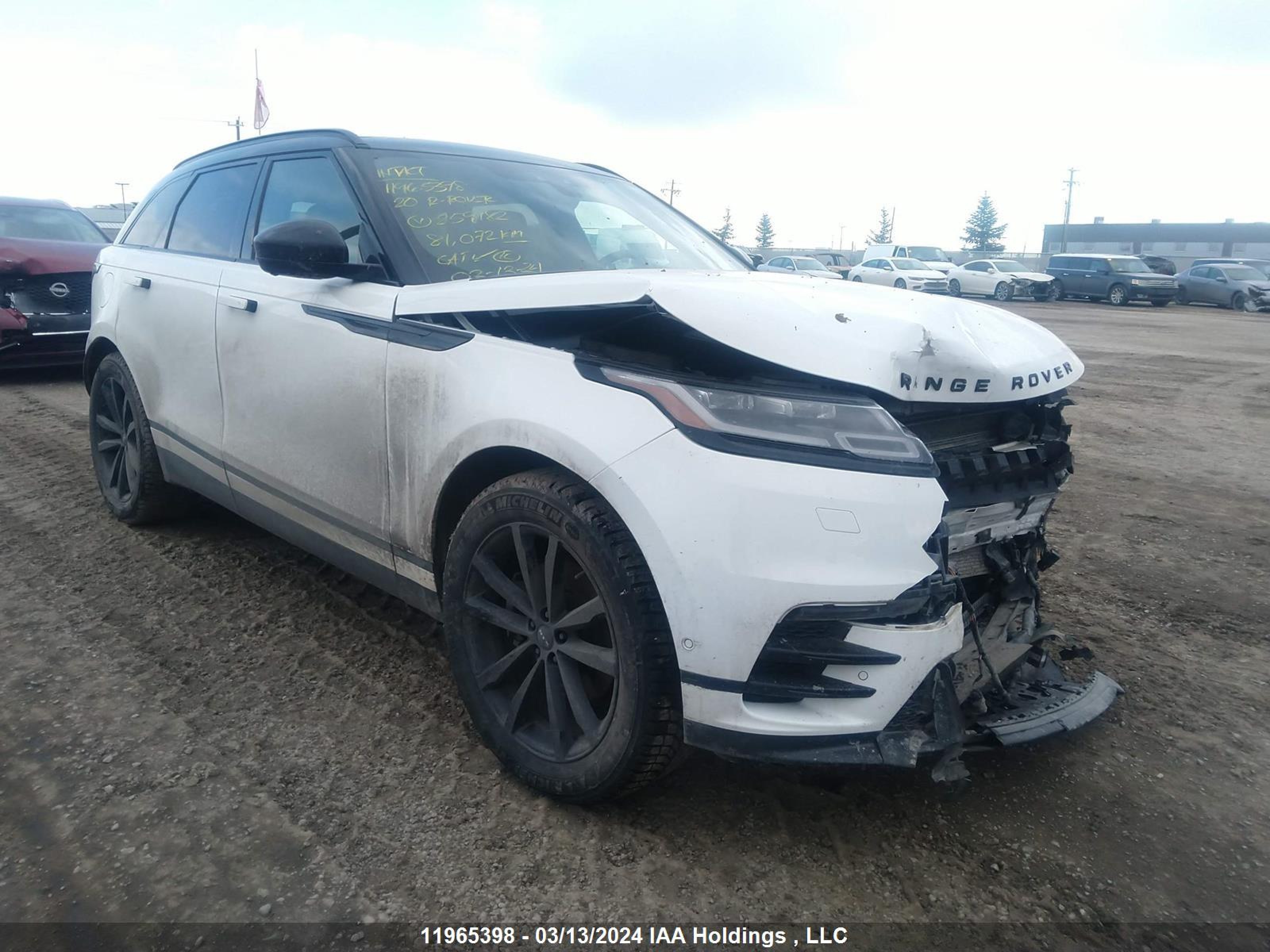 LAND ROVER RANGE ROVER VELAR 2020 salyk2fx3la259182