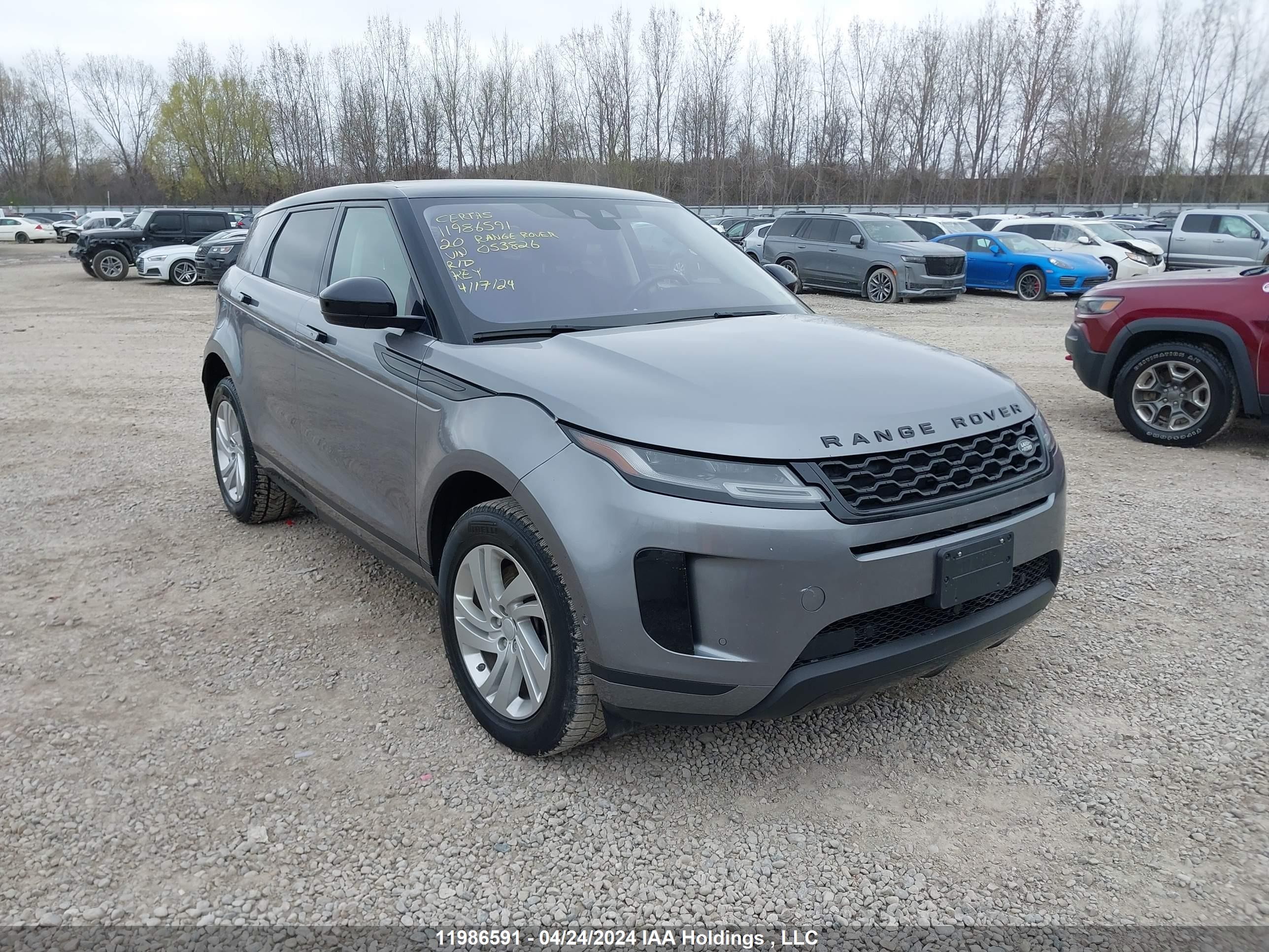 LAND-ROVER RANGE ROVER EVOQUE 2020 salzp2fx3lh053826