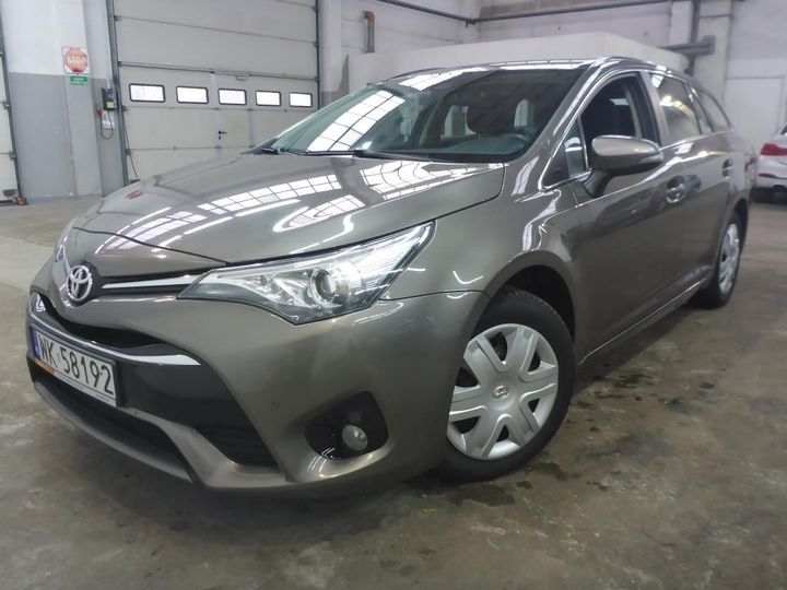 TOYOTA AVENSIS 2017 sb1en76l50e016249