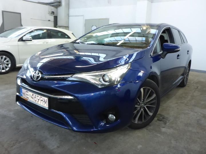 TOYOTA AVENSIS 2017 sb1et76l20e024167