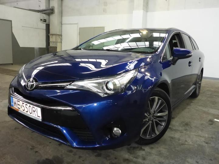 TOYOTA AVENSIS 2017 sb1et76l50e023997