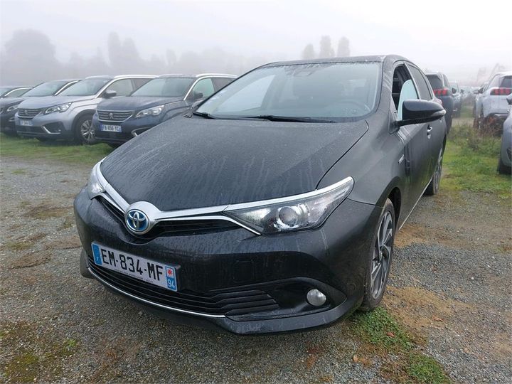 TOYOTA AURIS 2017 sb1ms3je50e335043