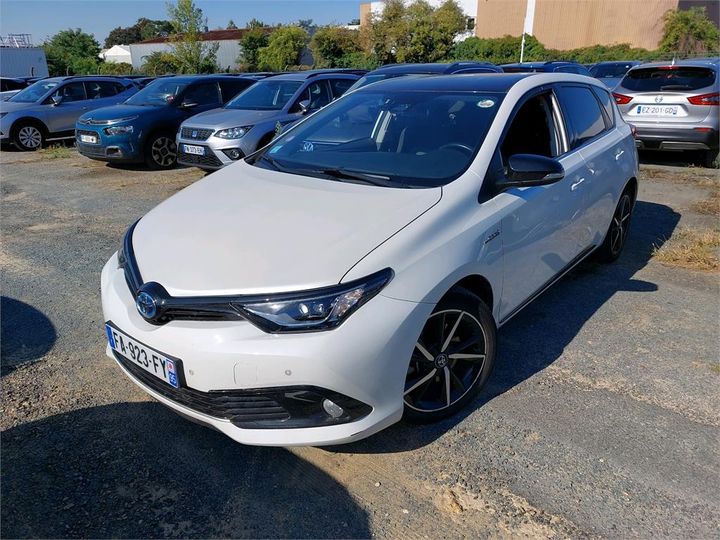 TOYOTA AURIS 2018 sb1ms3je60e437385