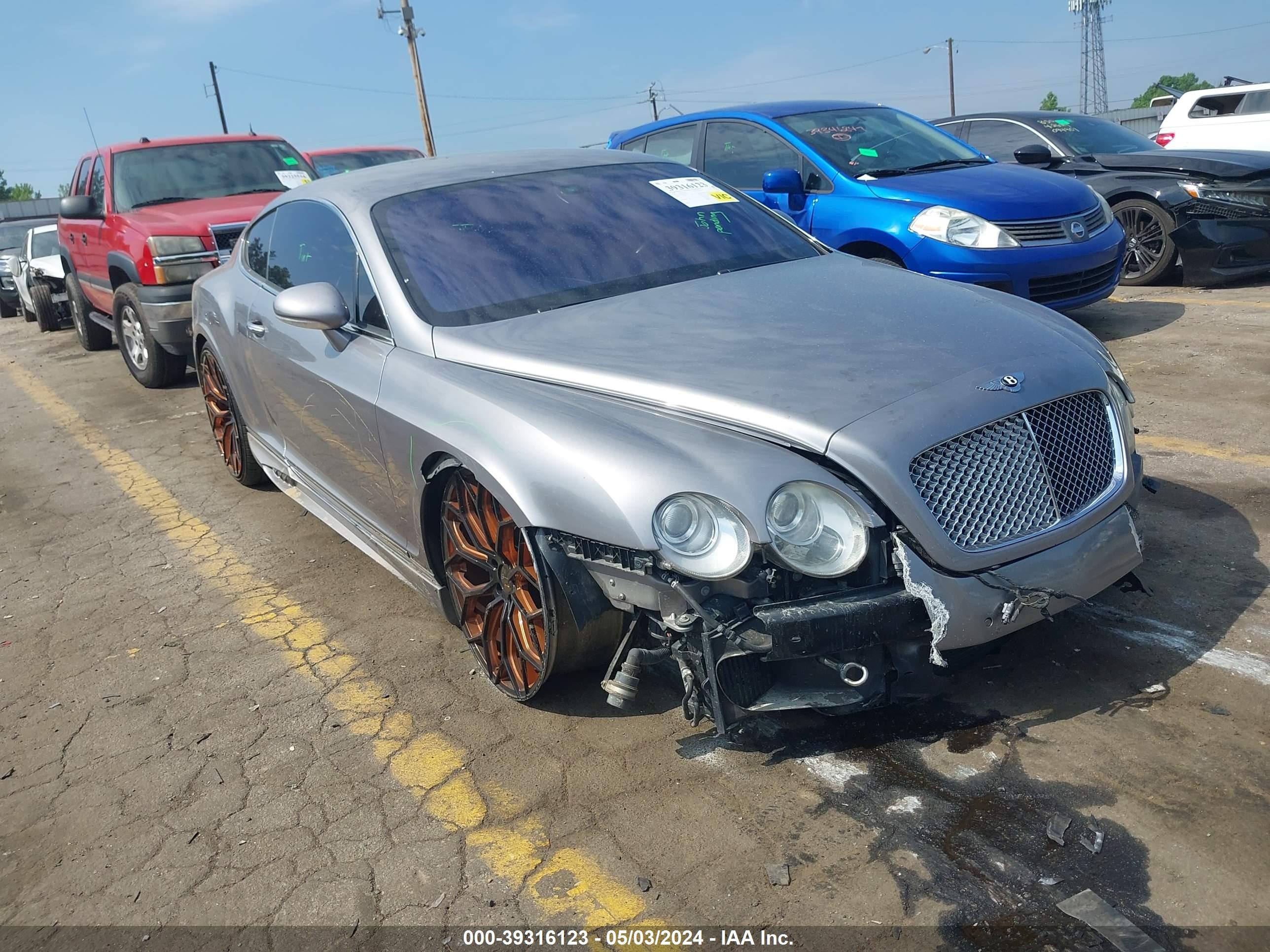 BENTLEY CONTINENTAL GT 2005 scbcr63w55c027077