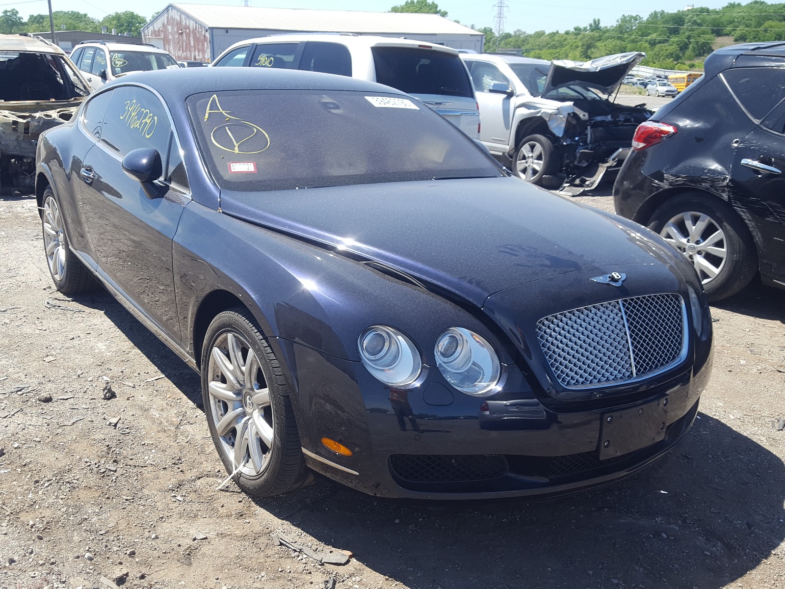 BENTLEY CONTINENTA 2005 scbcr63w95c029124