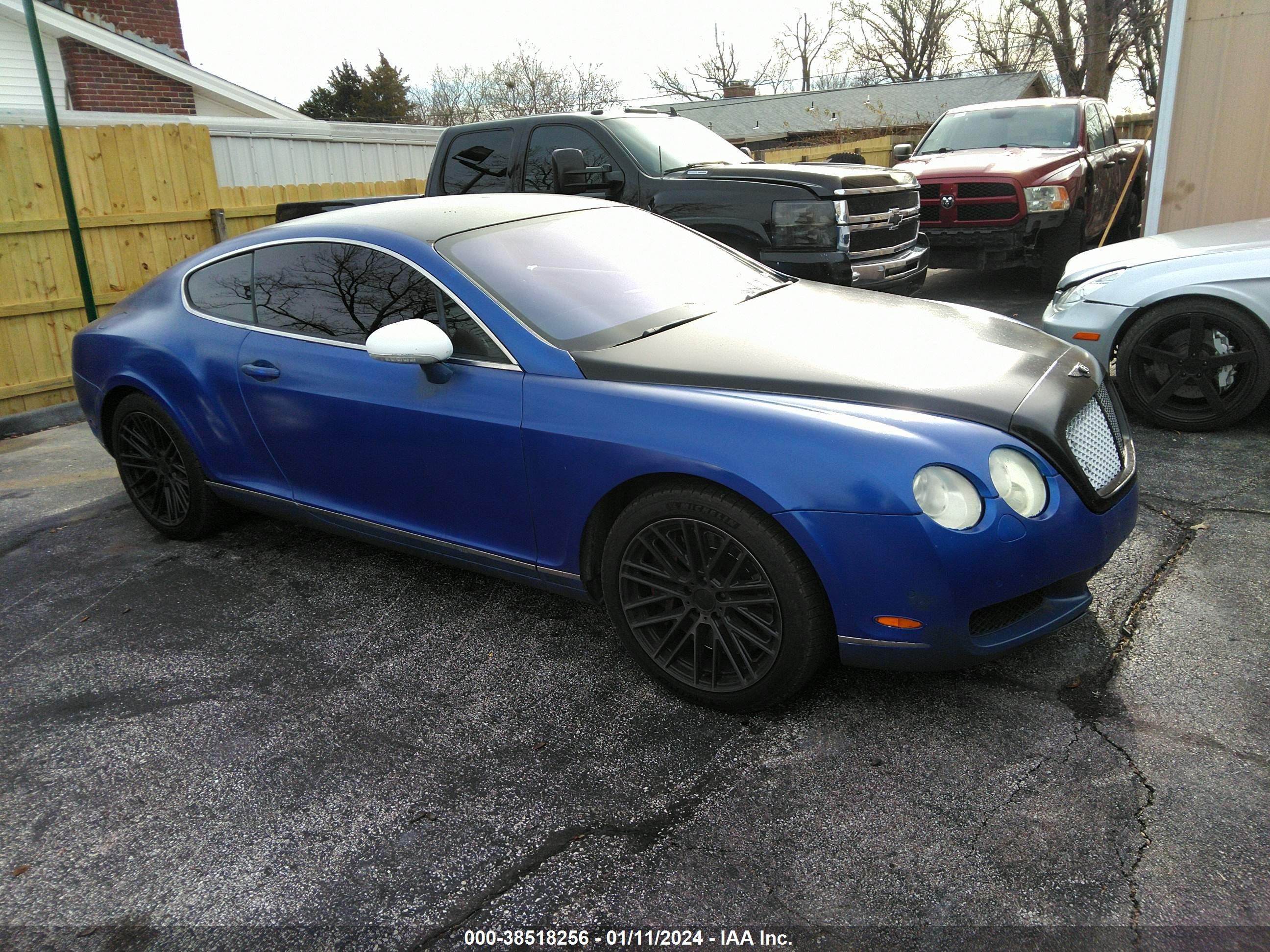 BENTLEY CONTINENTAL GT 2005 scbcr63w95c029379