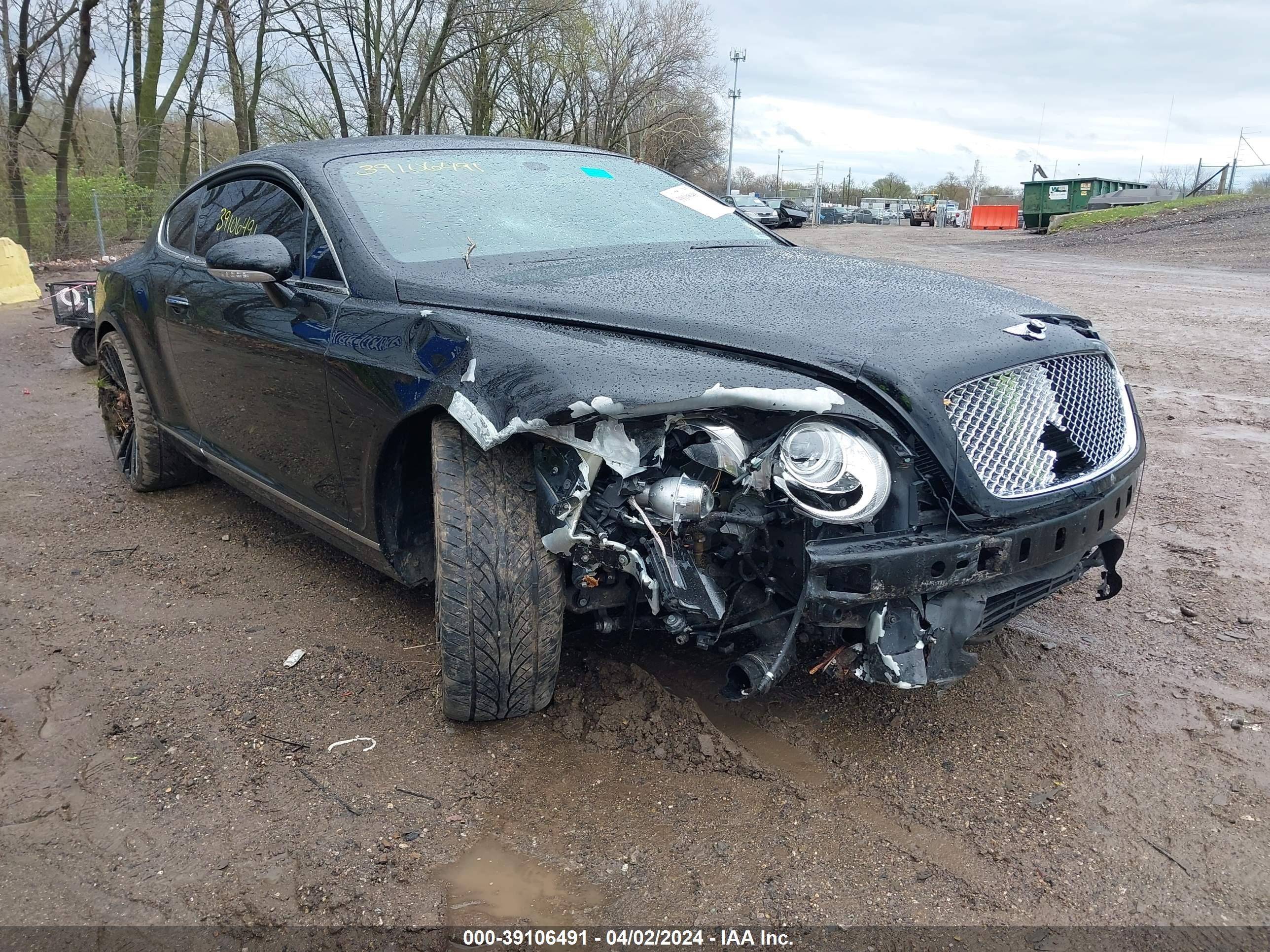 BENTLEY CONTINENTAL GT 2007 scbcr73w07c045561