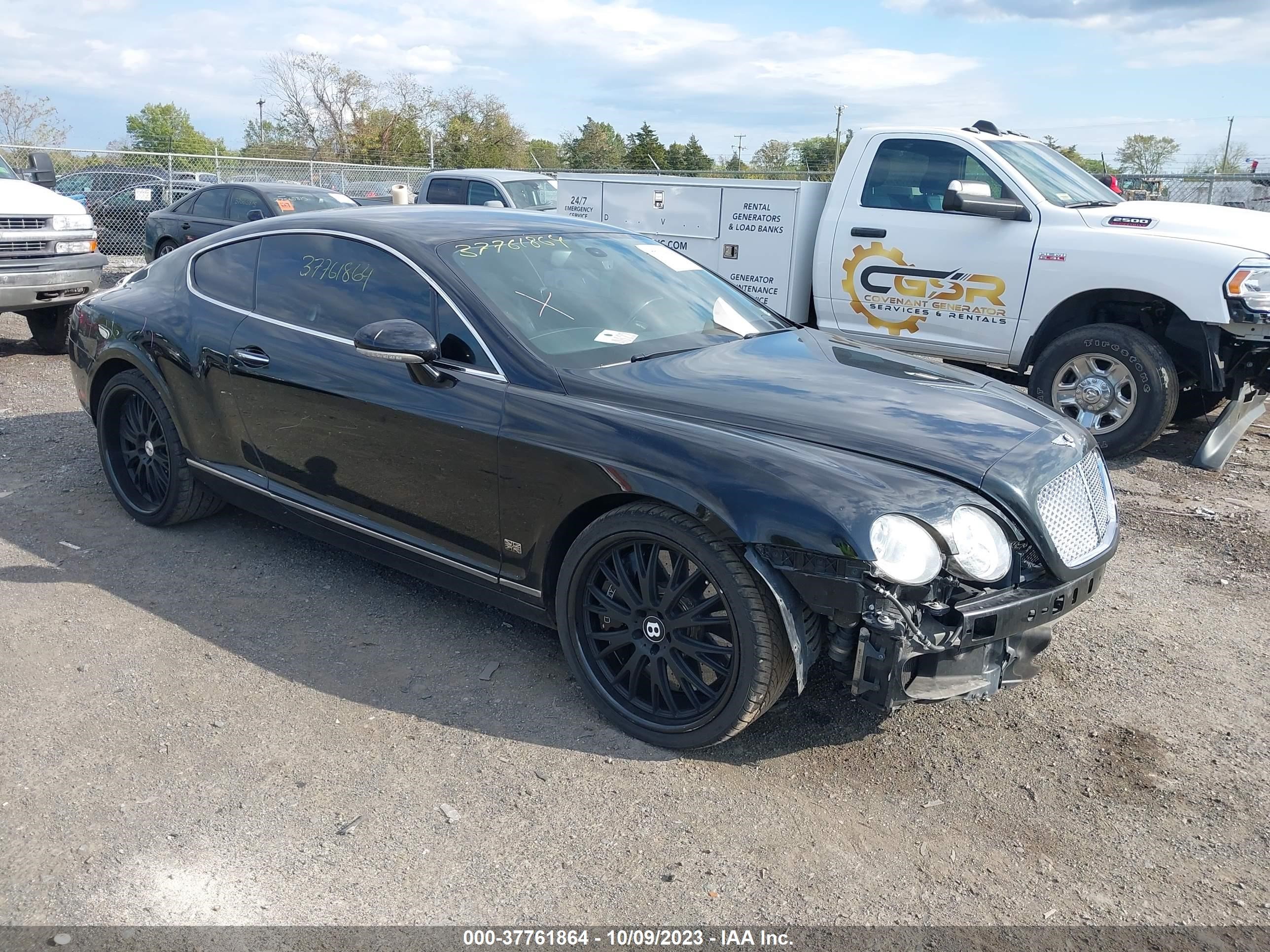 BENTLEY CONTINENTAL GT 2007 scbcr73wx7c042957