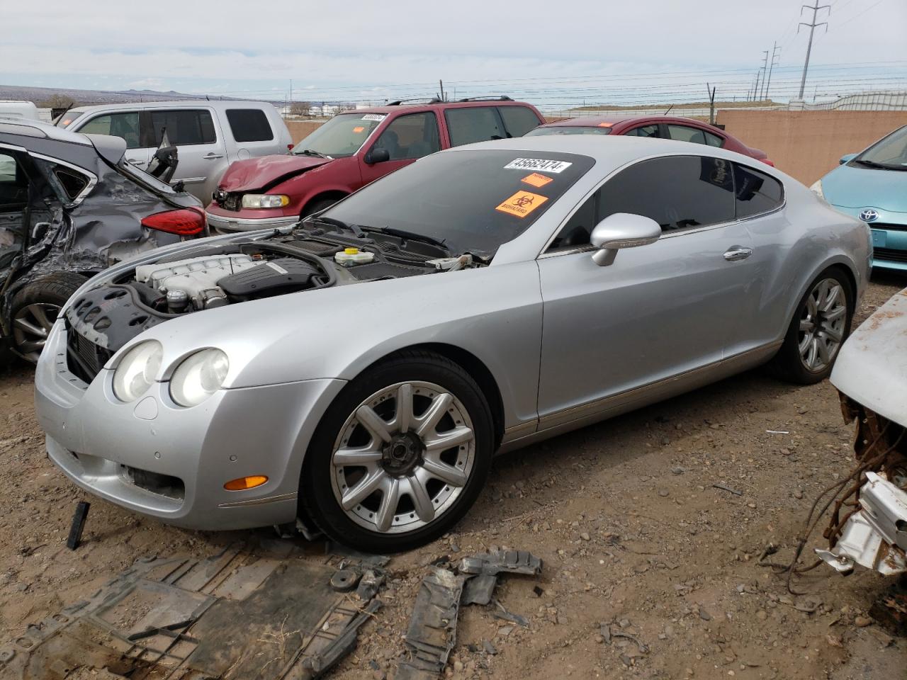 BENTLEY CONTINENTAL 2007 scbcr73wx7c048595