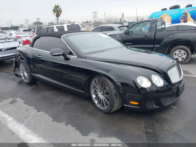 BENTLEY CONTINENTAL GTC 2010 scbdp3za6ac063018