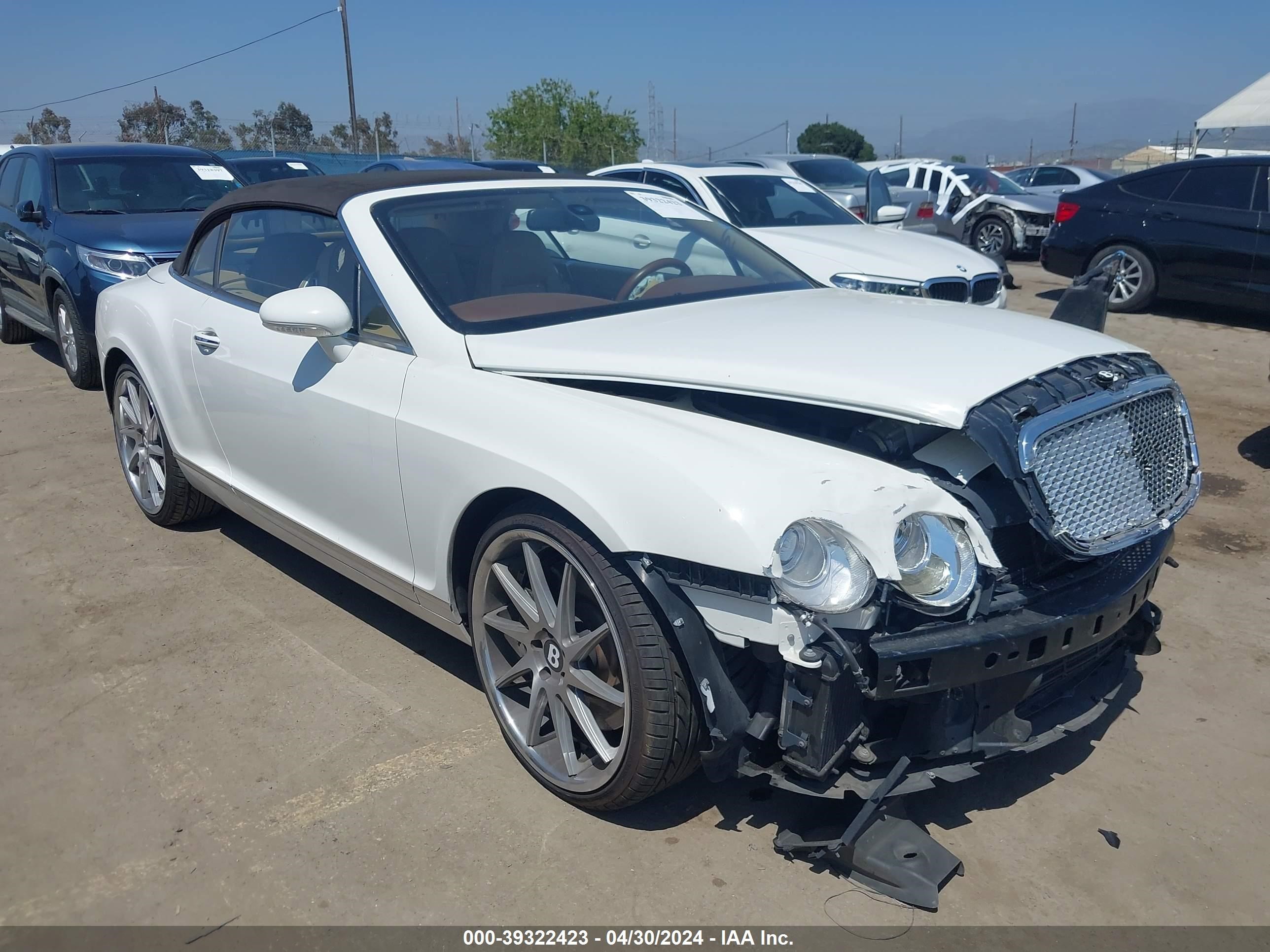 BENTLEY CONTINENTAL GT 2008 scbdr33w08c052671