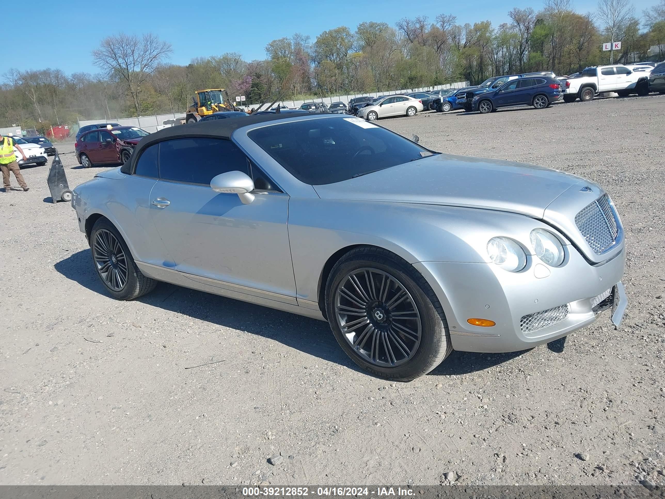 BENTLEY CONTINENTAL GT 2007 scbdr33w97c048701