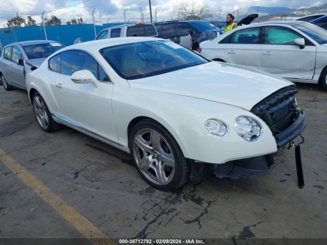 BENTLEY CONTINENTAL GT 2012 scbfr7za2cc072232