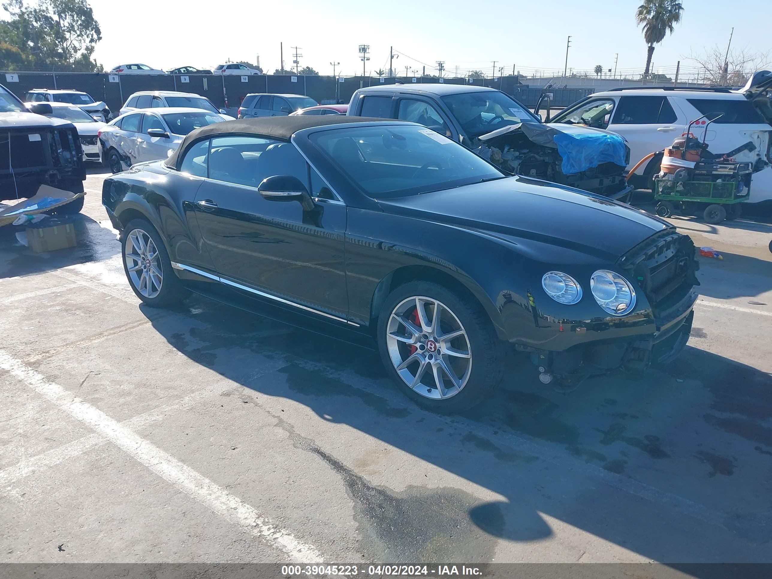 BENTLEY CONTINENTAL 2014 scbgh3za7ec041156