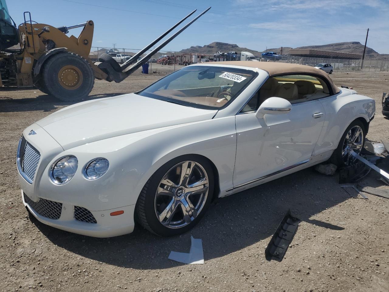 BENTLEY CONTINENTAL 2012 scbgr3za2cc077427