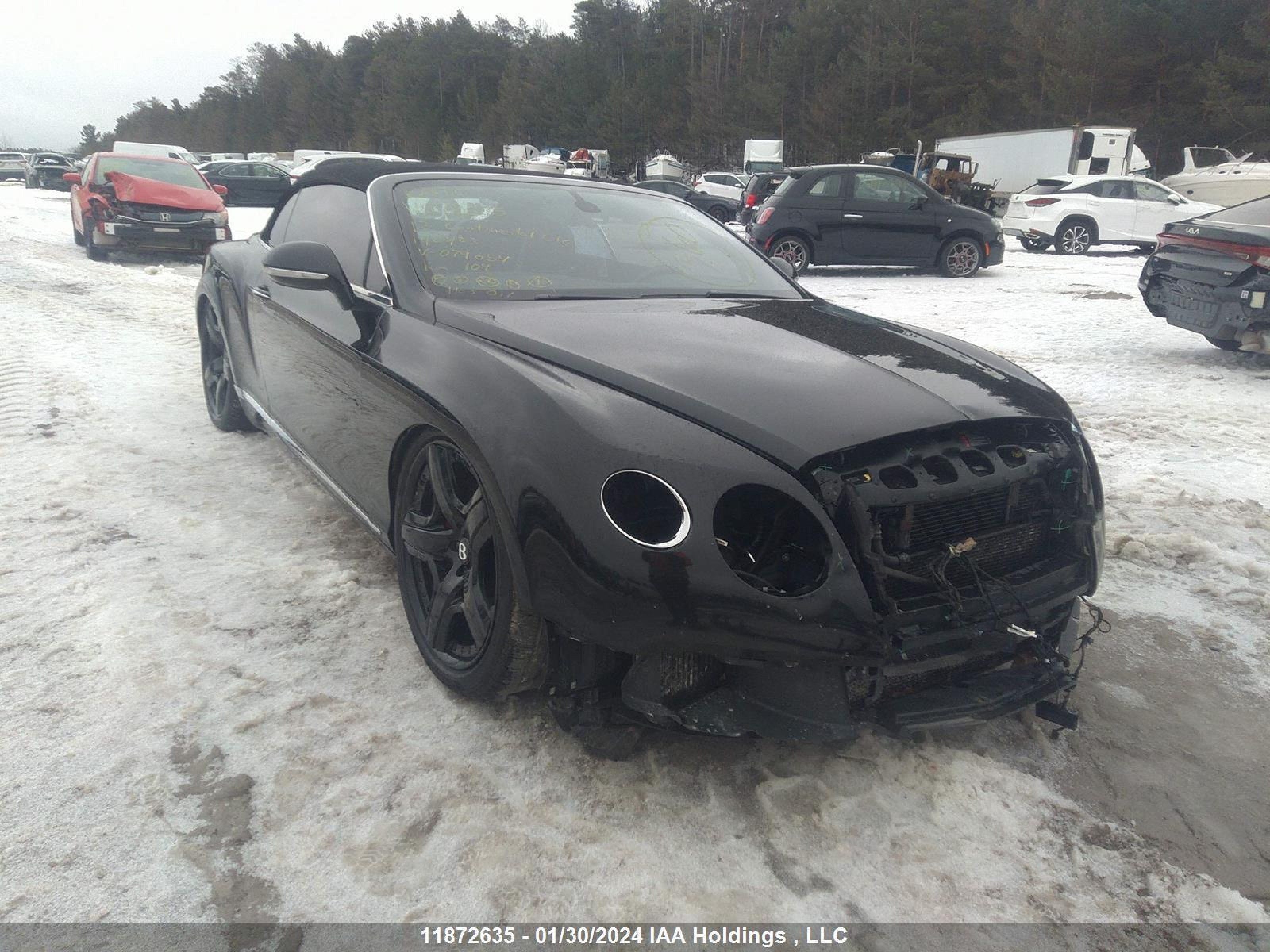 BENTLEY CONTINENTAL GT 2013 scbgr3zaxdc079654