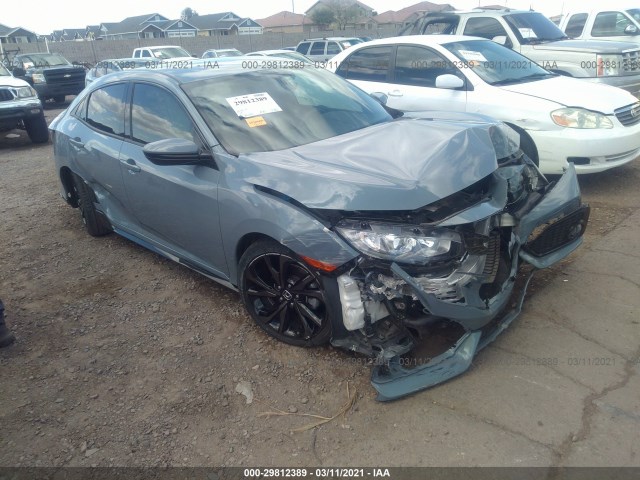 HONDA CIVIC HATCHBACK 2018 shhfk7g41ju213322