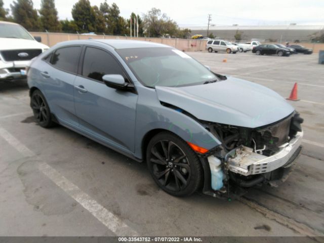 HONDA CIVIC HATCHBACK 2018 shhfk7g42ju206699