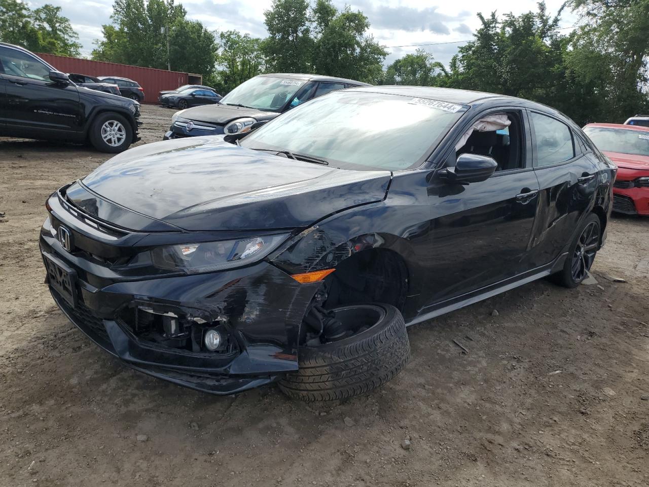 HONDA CIVIC 2021 shhfk7g42mu218579