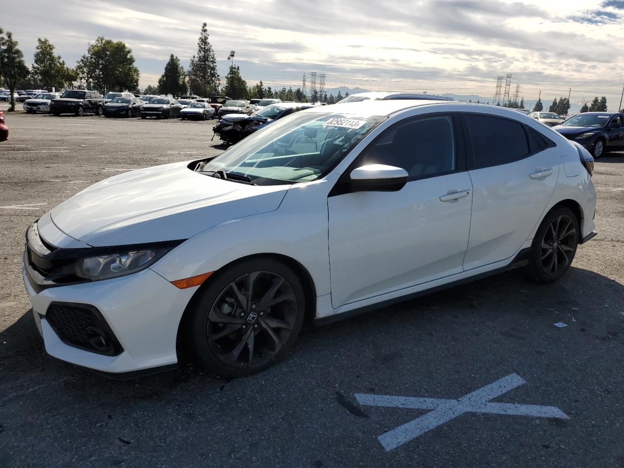 HONDA CIVIC 2018 shhfk7g43ju217341