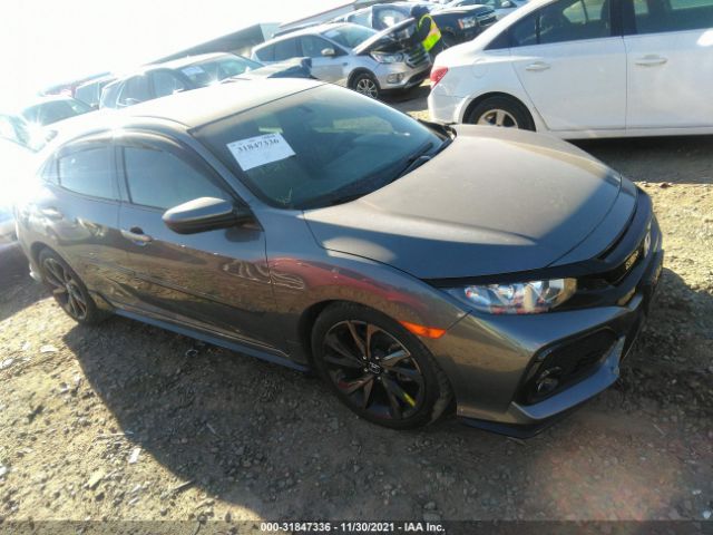 HONDA CIVIC HATCHBACK 2018 shhfk7g43ju227240