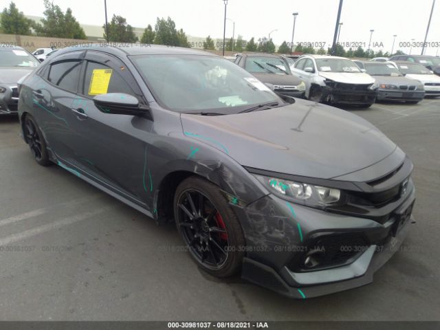 HONDA CIVIC HATCHBACK 2018 shhfk7g43ju230588