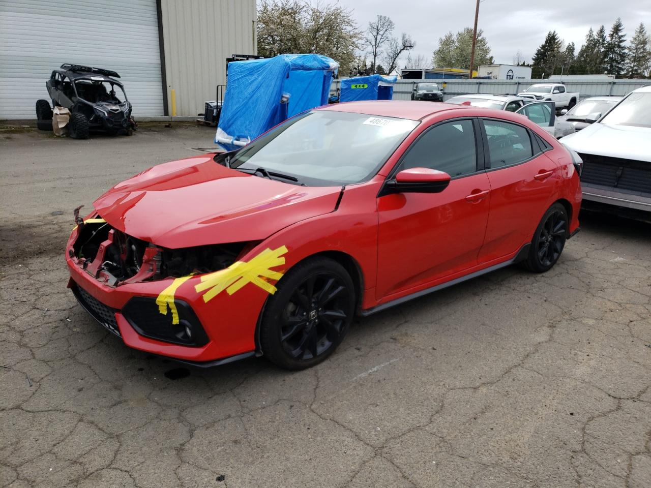 HONDA CIVIC 2017 shhfk7g44hu218573